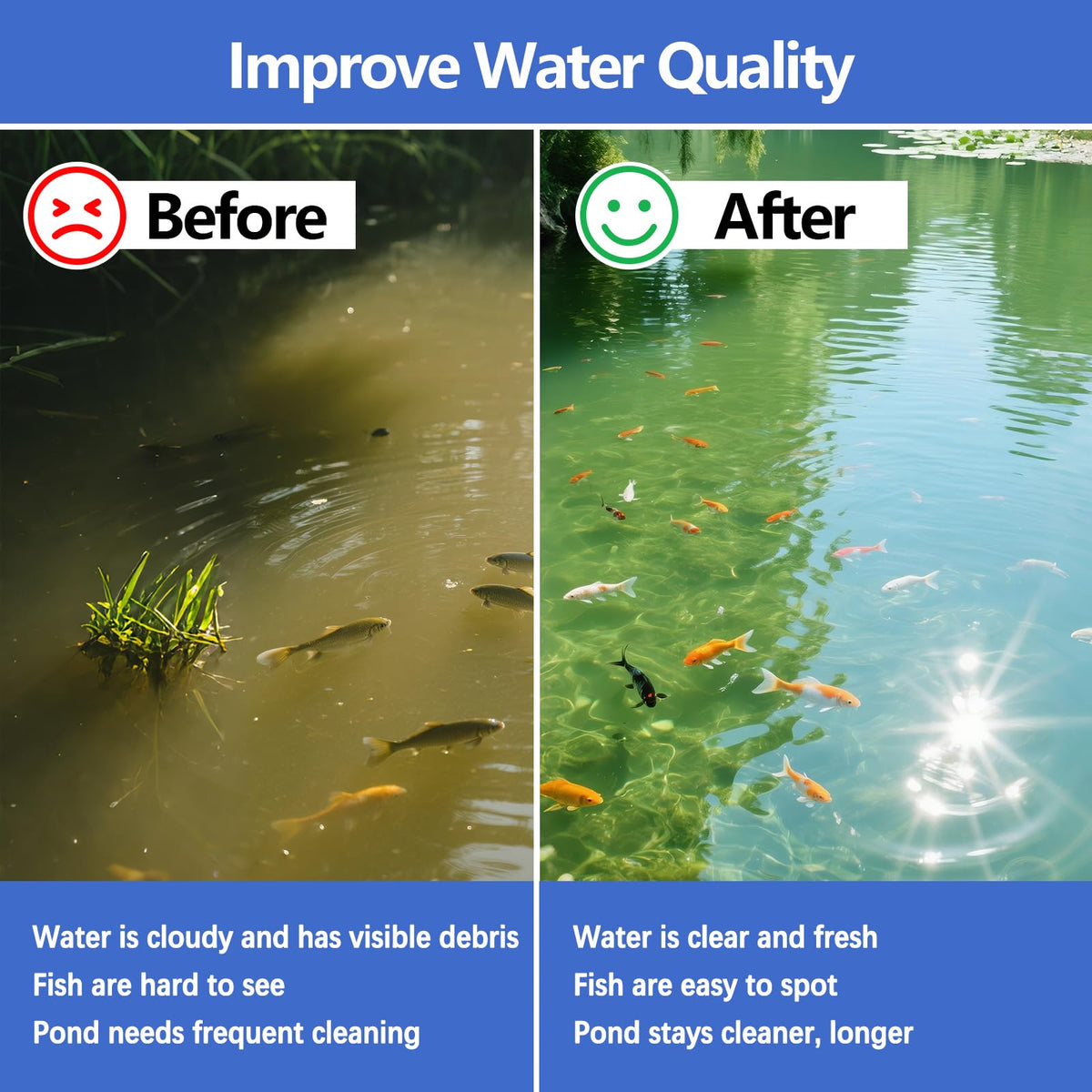 Koi Pond Filter Pad FINE (18”x36")