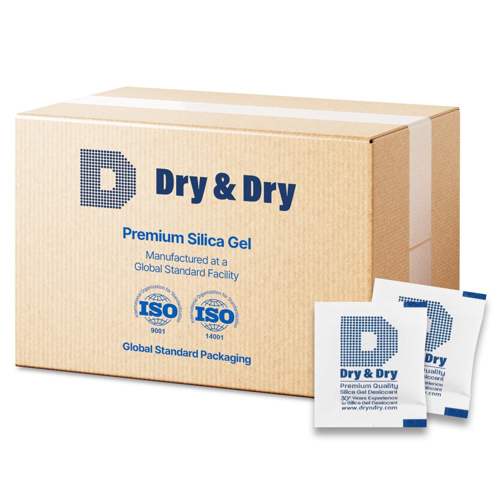 1 Gram [5000 Packets] Silica Gel Packets Desiccants (1 Gram)