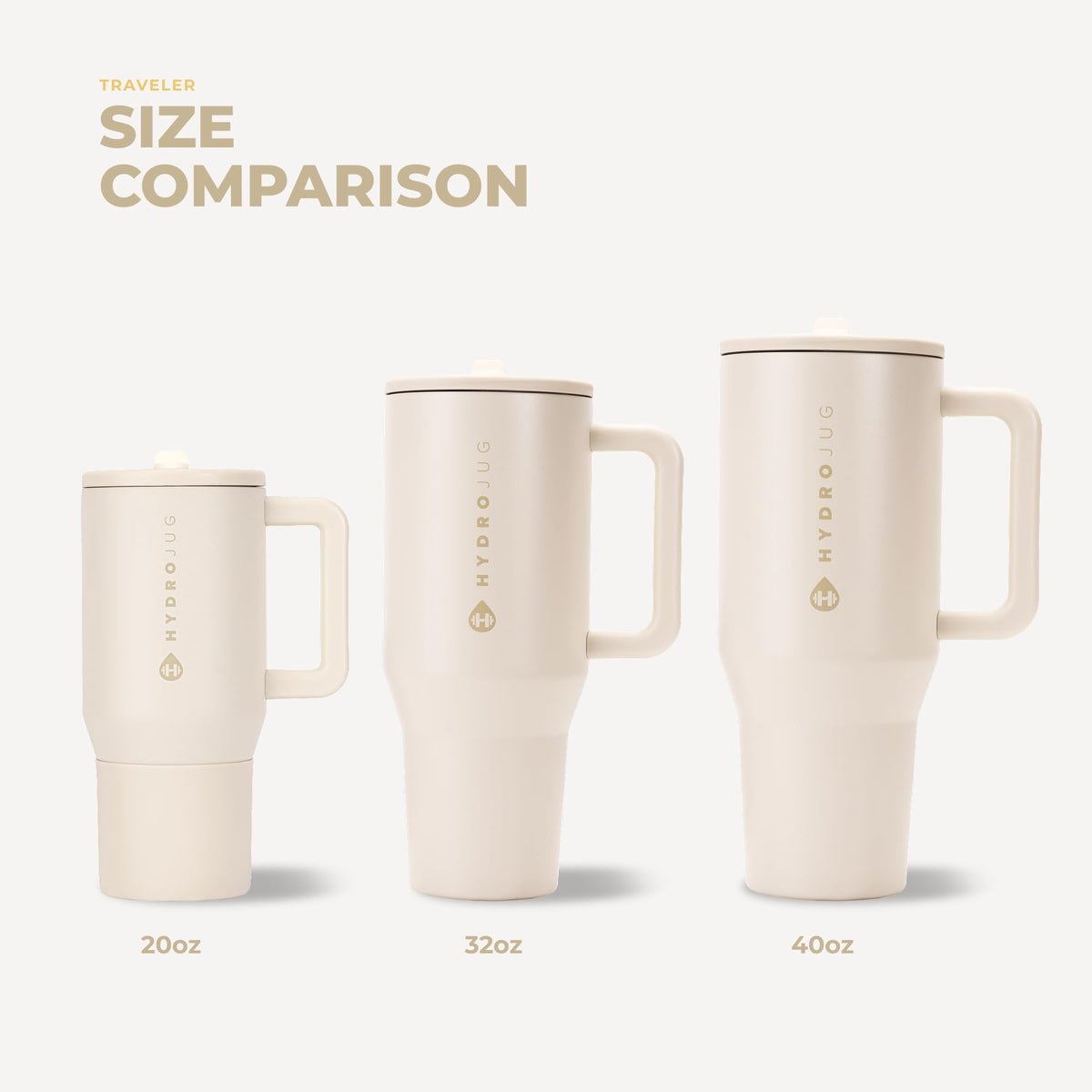 Traveler 40oz (Cream / 40 Ounces)