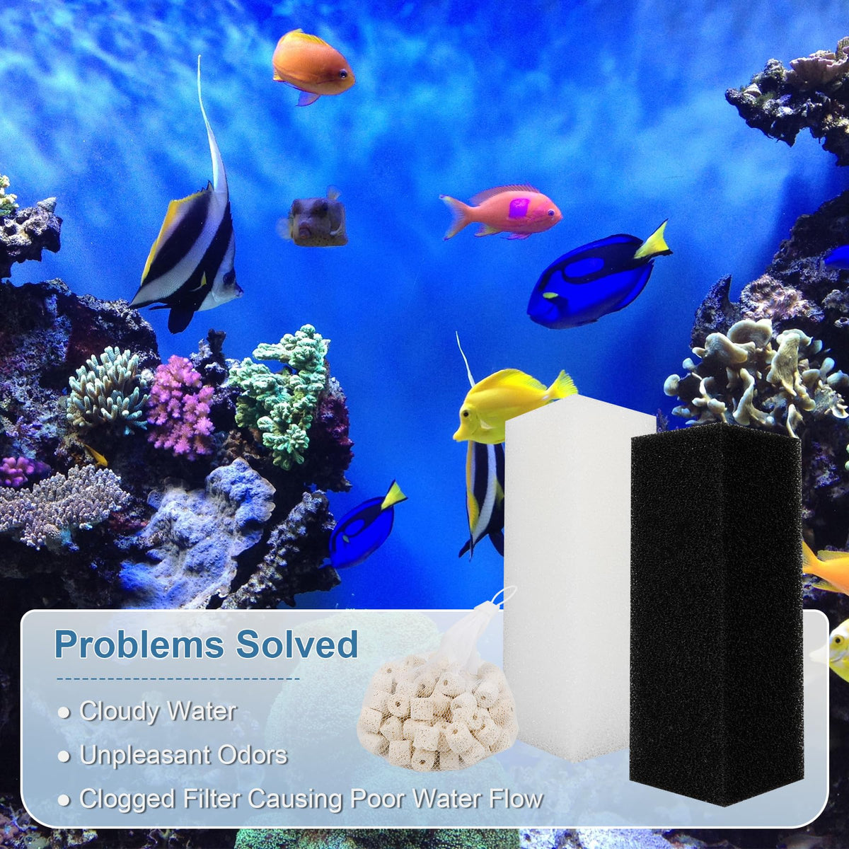 3Stage Filtration Replace for Fluval AquaClear 110
