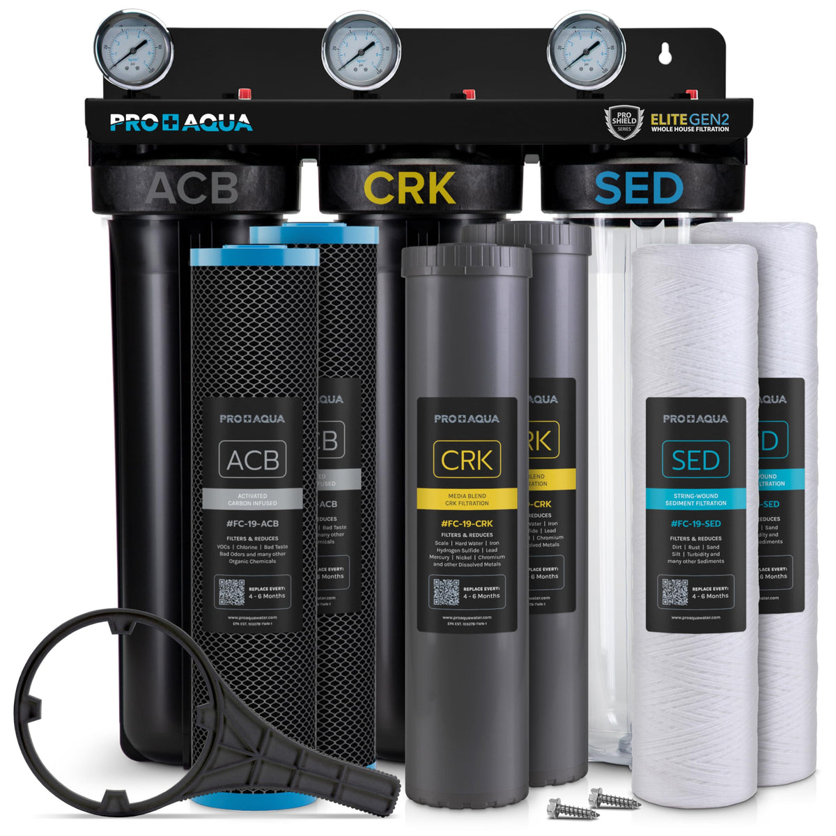 Elite GEN2 Whole House Replacement Filter Set