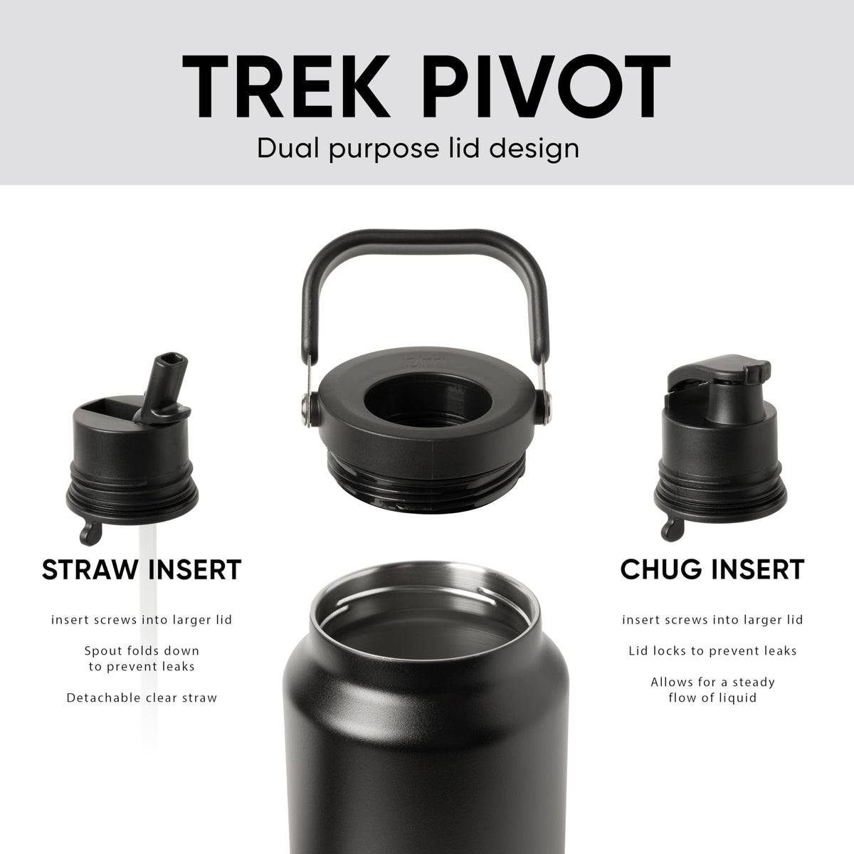 Water Bottle Jug (64 Ounces / -Canary)