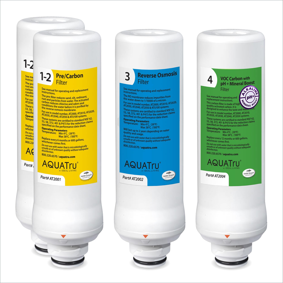 AquaTru Filter pH+ 1yr Supply (AquaTru Classic pH+ 1yr Supply + RO)