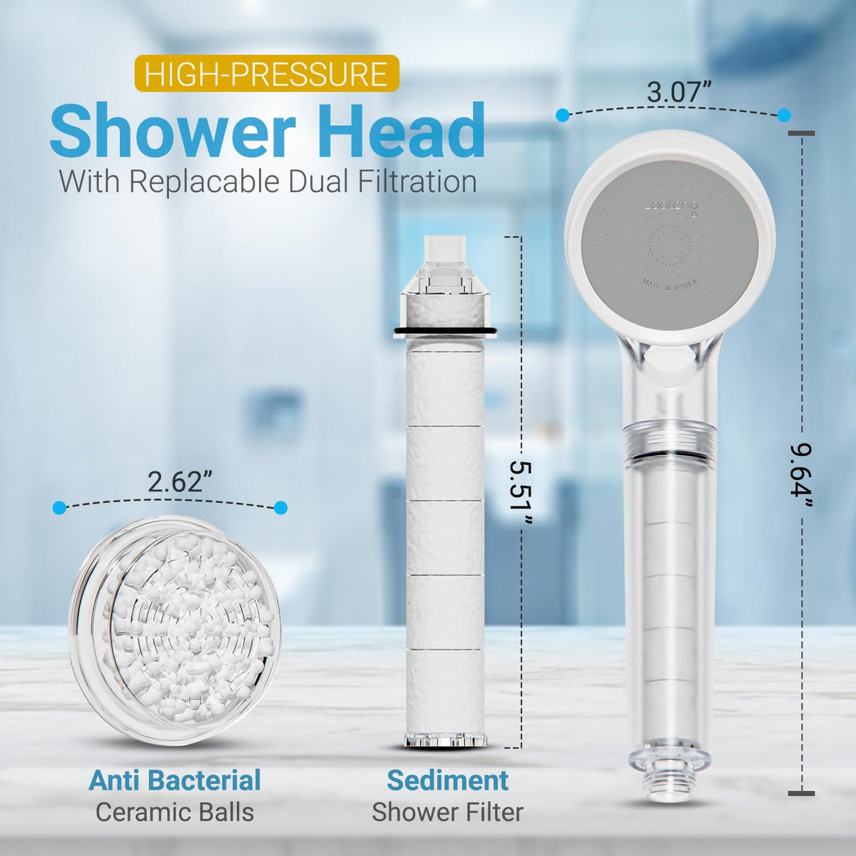 One Shower Head