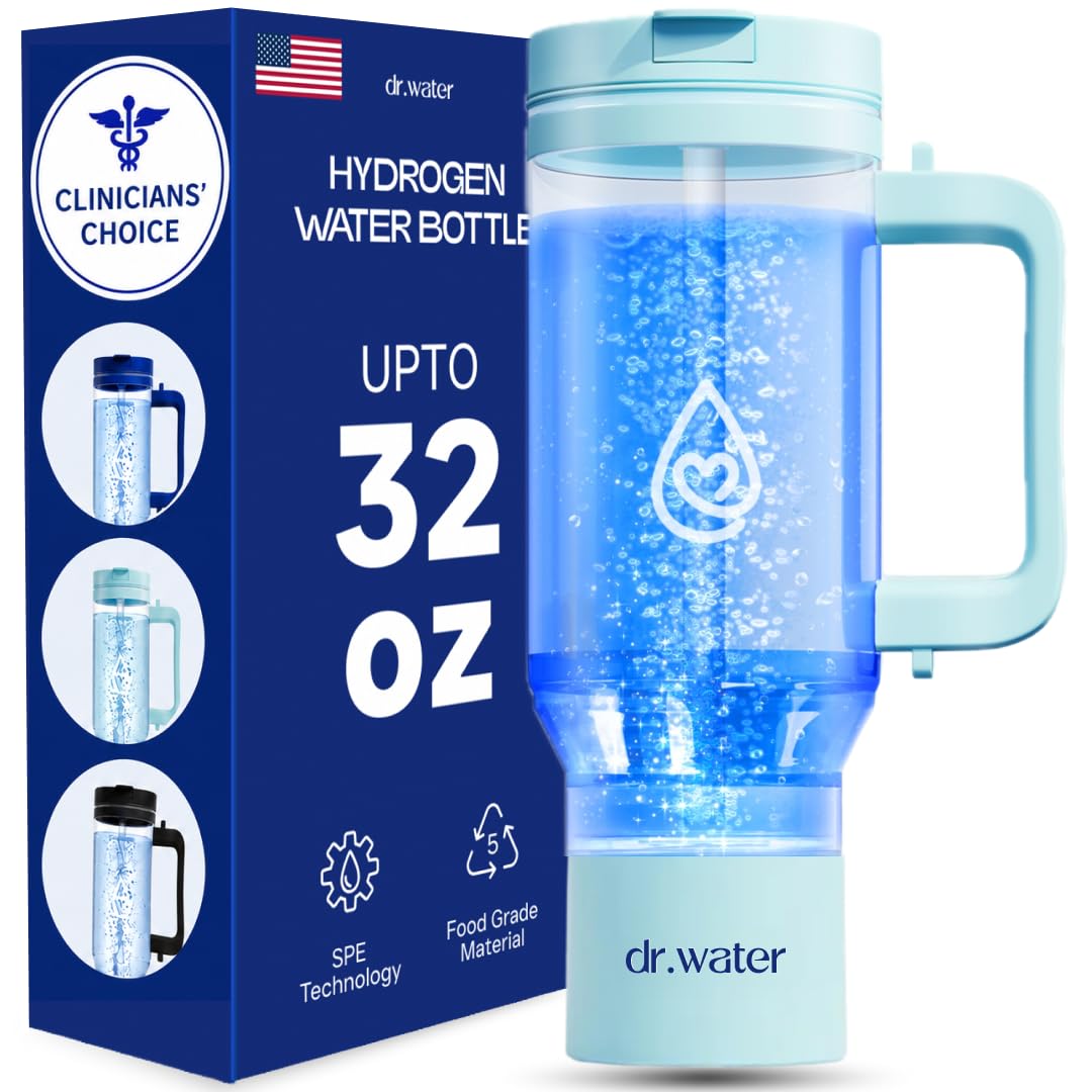 Hydrogen Water Bottle 32 Oz (Summer Green)