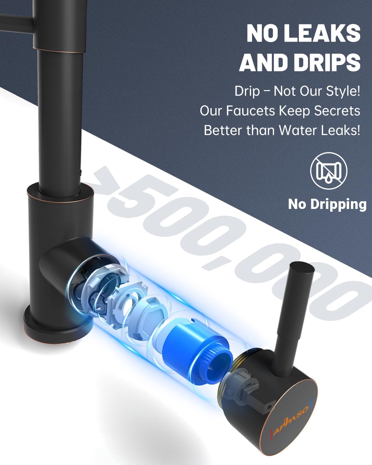 Spring Style Kitchen Faucet with Soap Dispenser Oil Rubbed Bronze (Oil Rubbed Bronze)