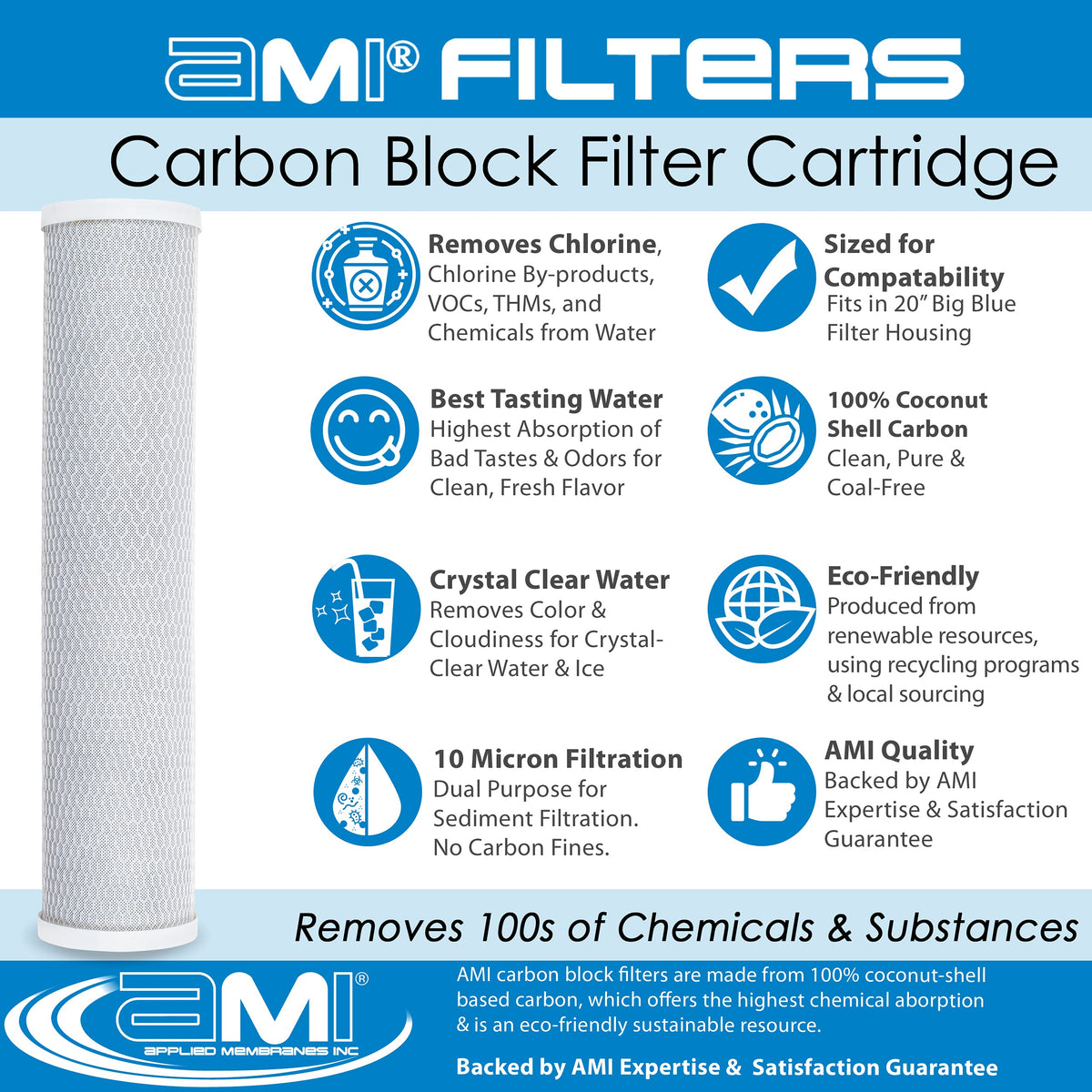 3 Stage Whole (Sediment & Carbon Block Filter Replacement)