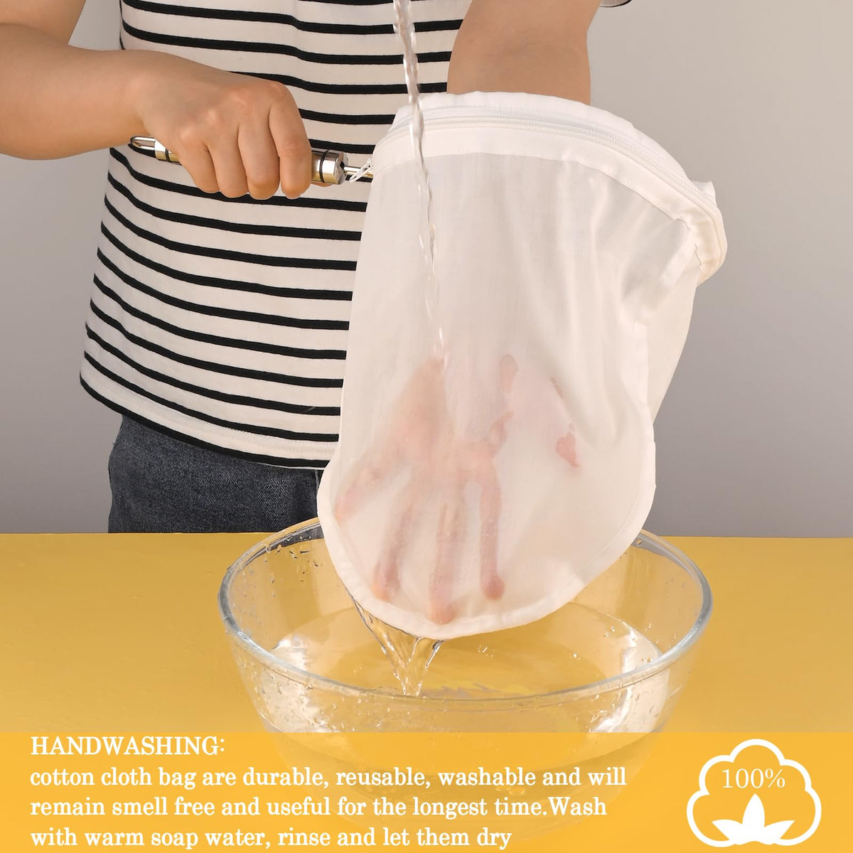 Ultra Fine Mesh Strainer Bags (Large Size)
