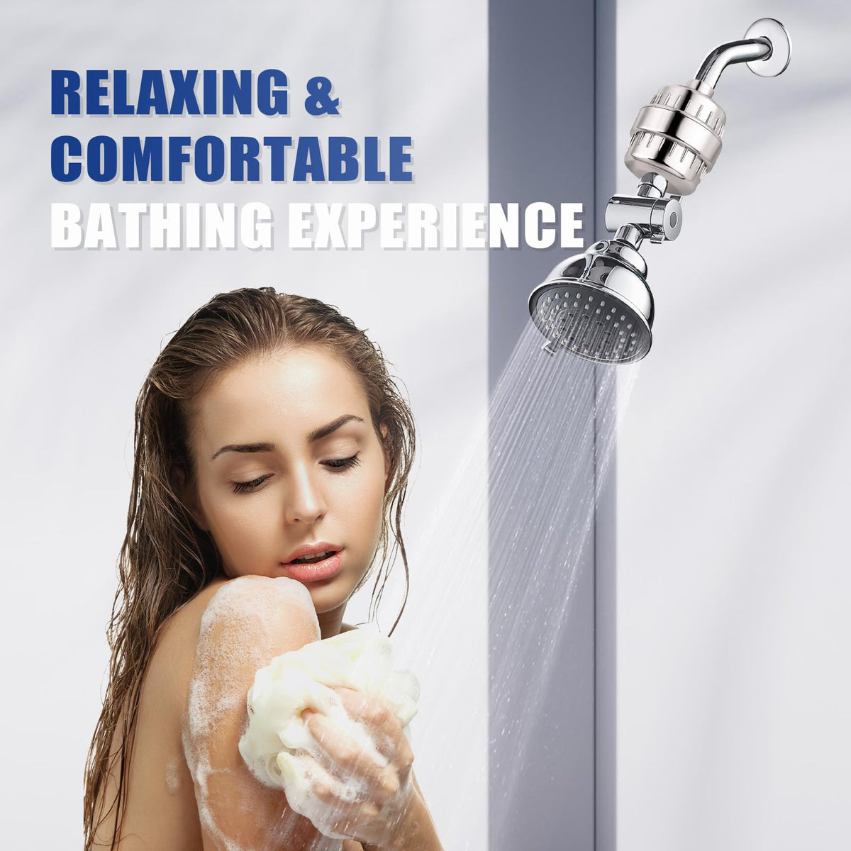Shower Filter (Brushed Nickel / Shower Filter with 2 Cartridges)