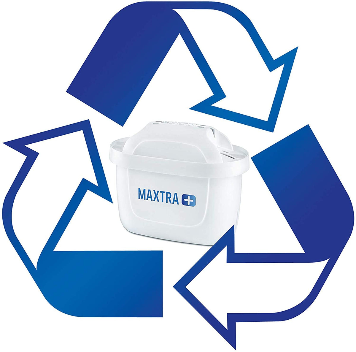 MAXTRA+ replacement water filter cartridges (6 Count (Pack of 1) / White)