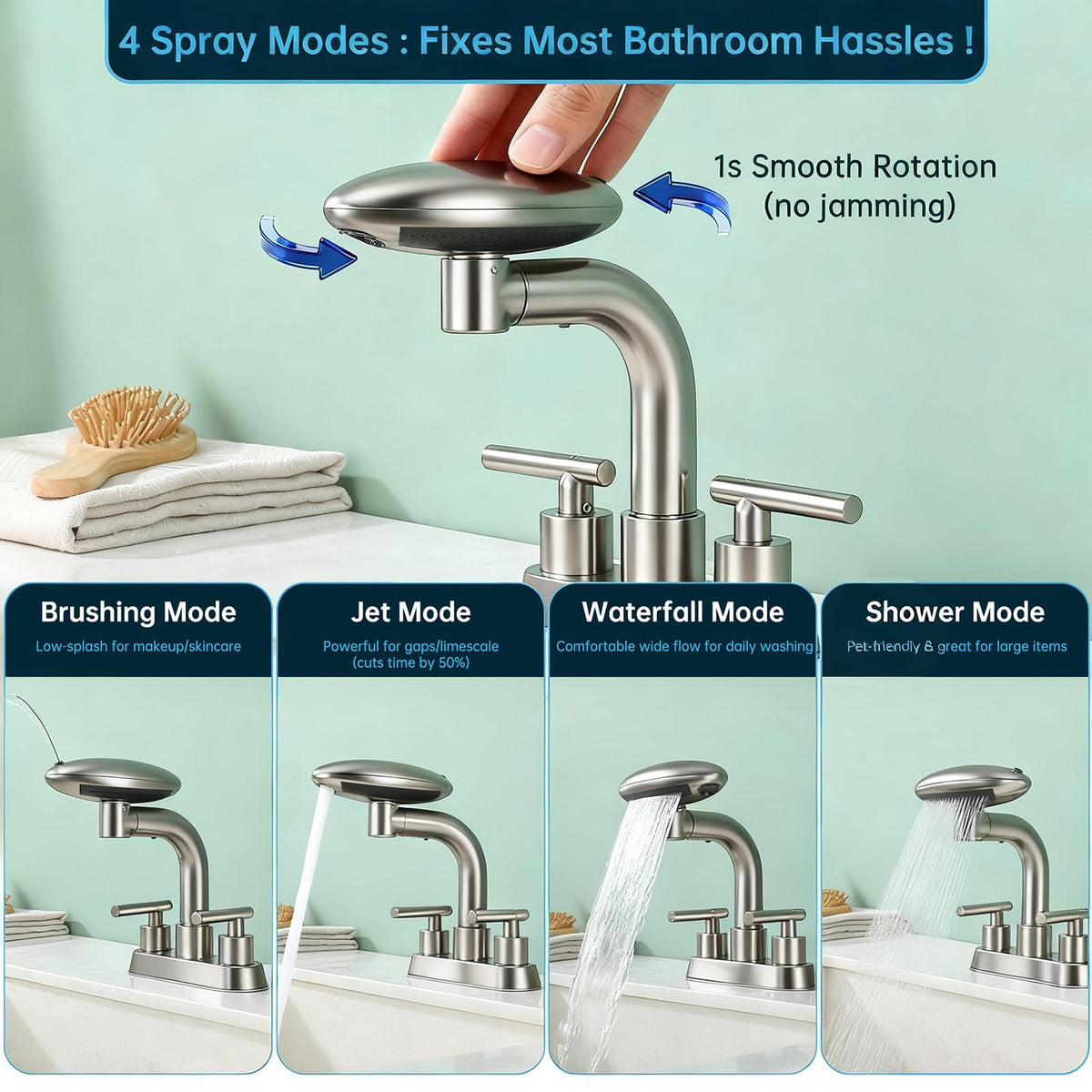 Brushed Nickel Pull (Pull-Down Sprayer / Brushed Nickel)