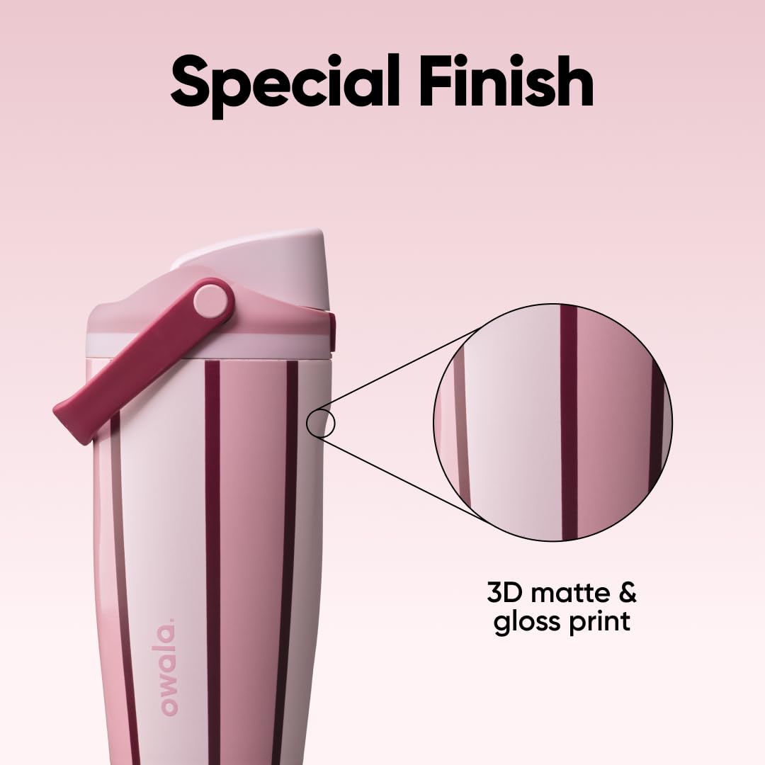 FreeSip Sway Stainless Steel Water Bottle 18 oz Sweet Talk (Sweet Talk / 18 Ounces)
