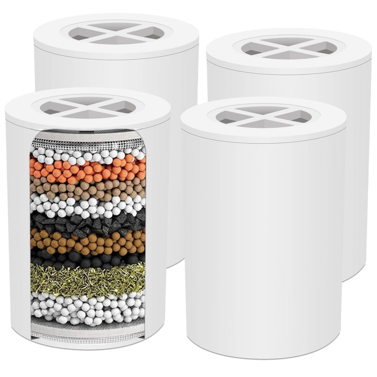 A 01 Replacement Shower Head Filter Cartridge Compatible with Afina Showerhead