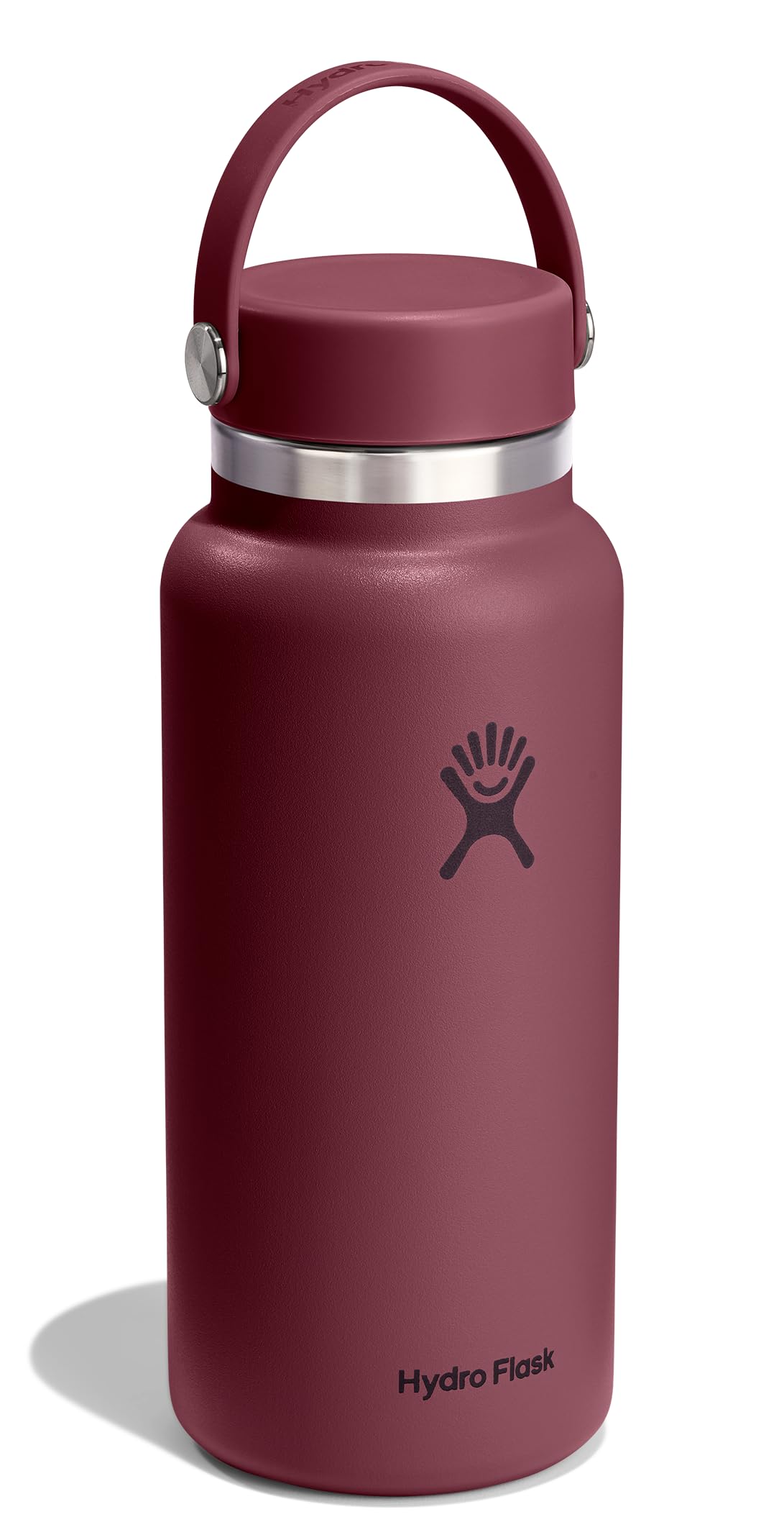 Water Bottle Insulated Stainless Steel (32 Oz / Burgundy)