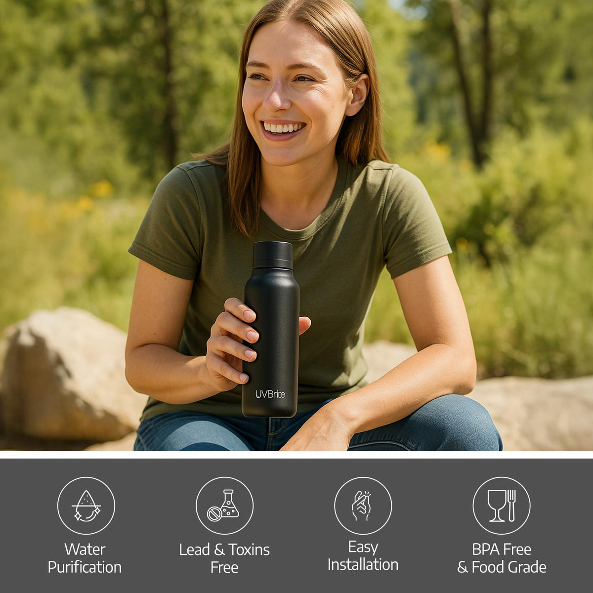 UV self Cleaning and Water (Black)