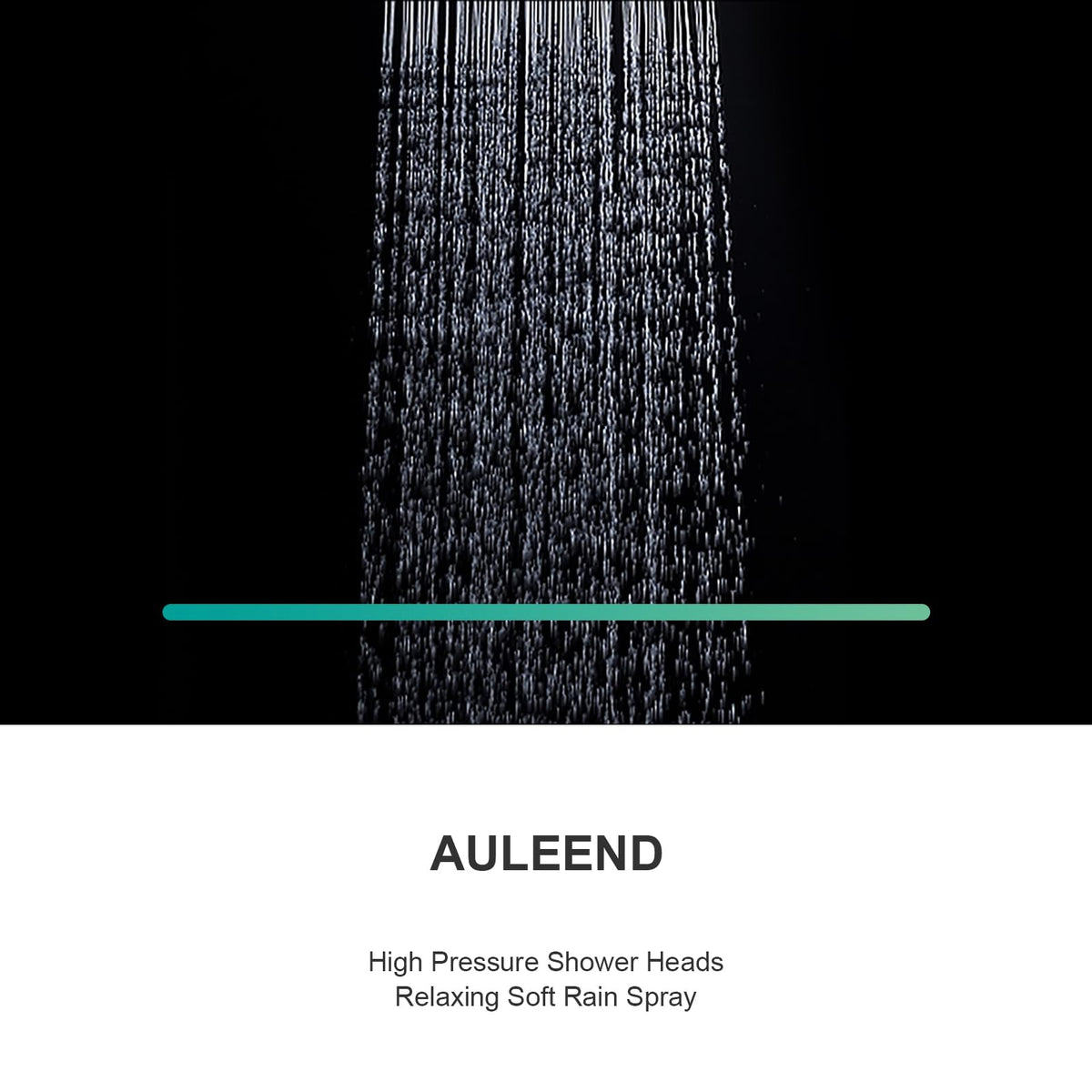 high pressure shower heads (D-Brushed Gold / 8 Inch)