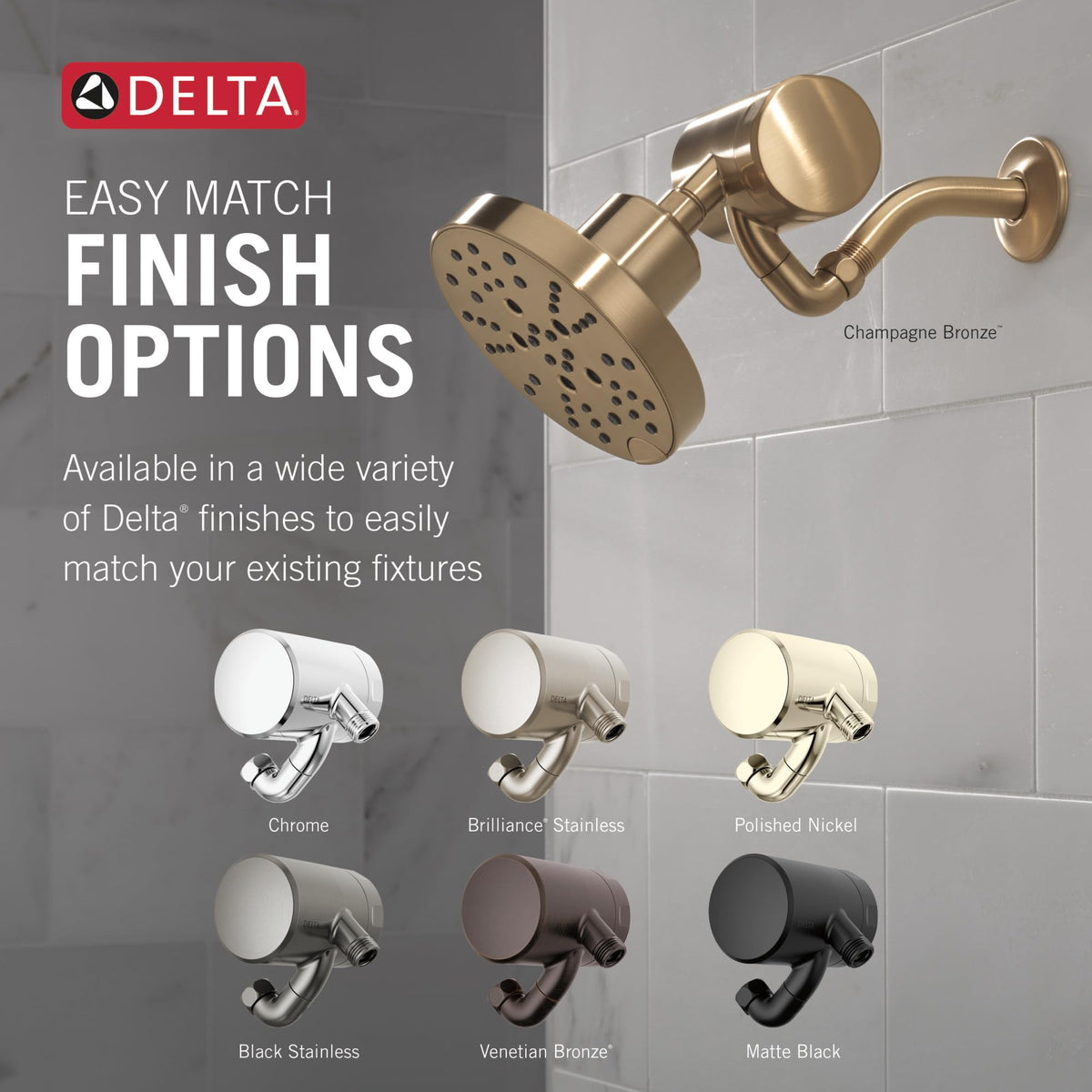 Faucet Clarifi Premium Shower Filter Attachment with Filter (Polished Nickel)
