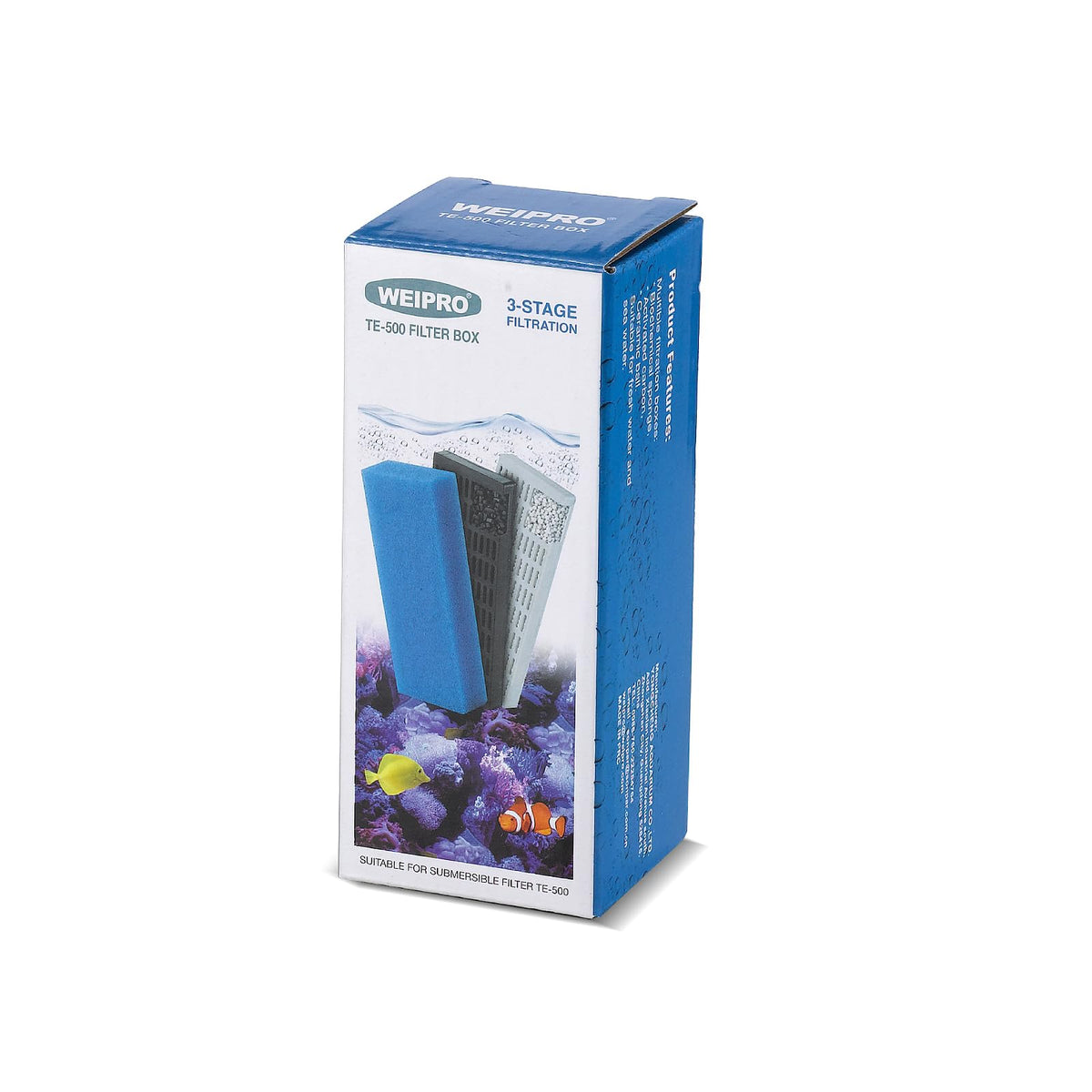 Replacement Cartridge for Fish Tank Filter 600L (Replacement Filter Sponge(TE-500))