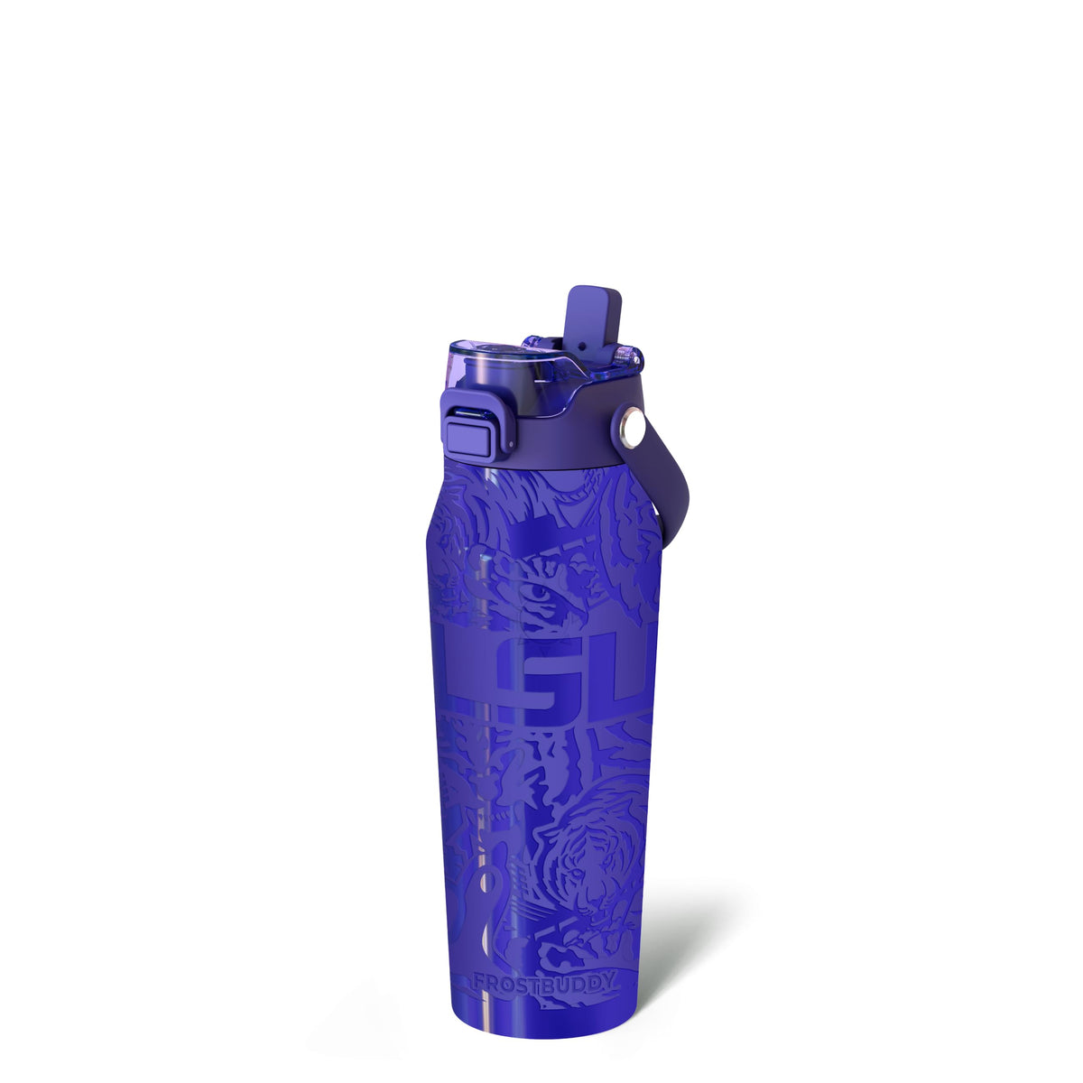 24 oz Insulated Water Bottle (LSU Tigers | Color Rush / 24 Ounces)