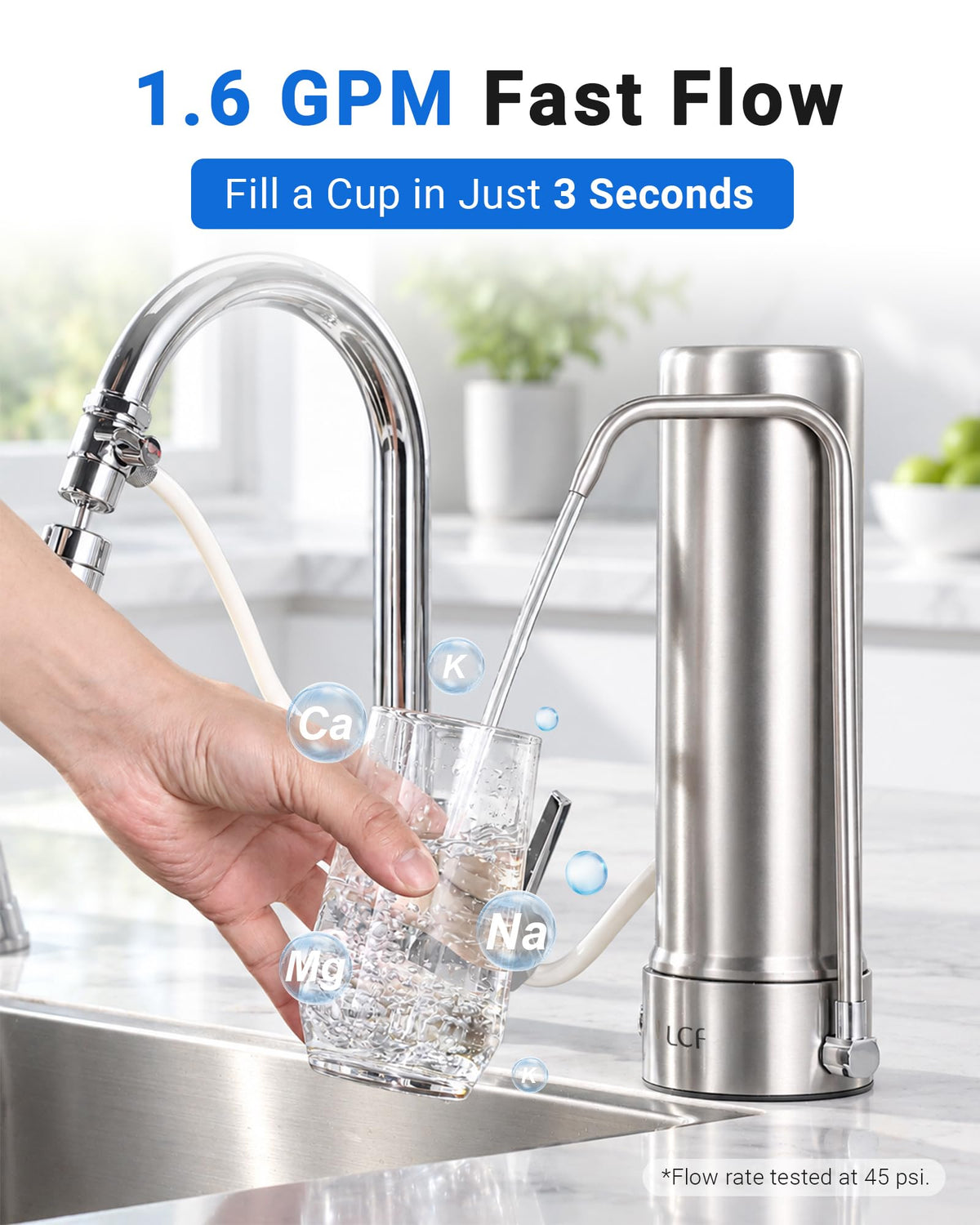 Upgraded] LCF Filter Replacement for Waterdrop WD (1 Filter)