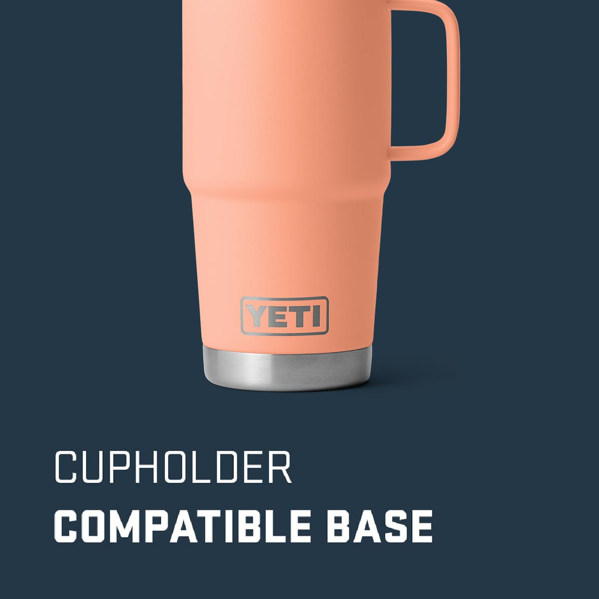 Rambler 20 oz Travel Mug (Lowcountry Peach)