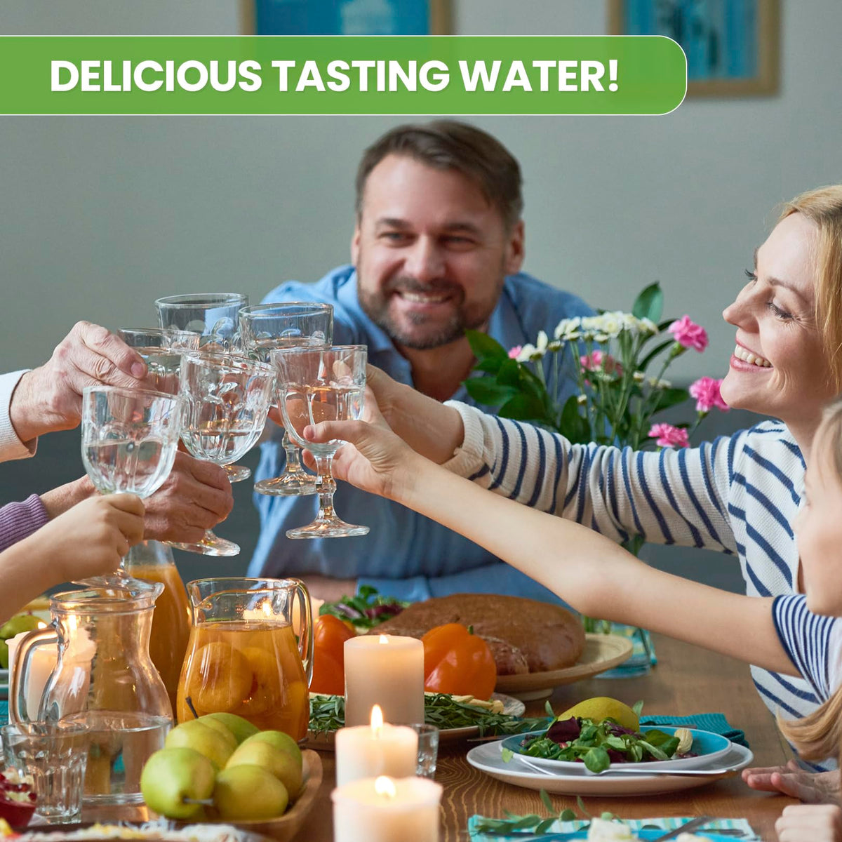 6 Stage Reverse Osmosis Drinking Water System (No Faucet Included / Plain)