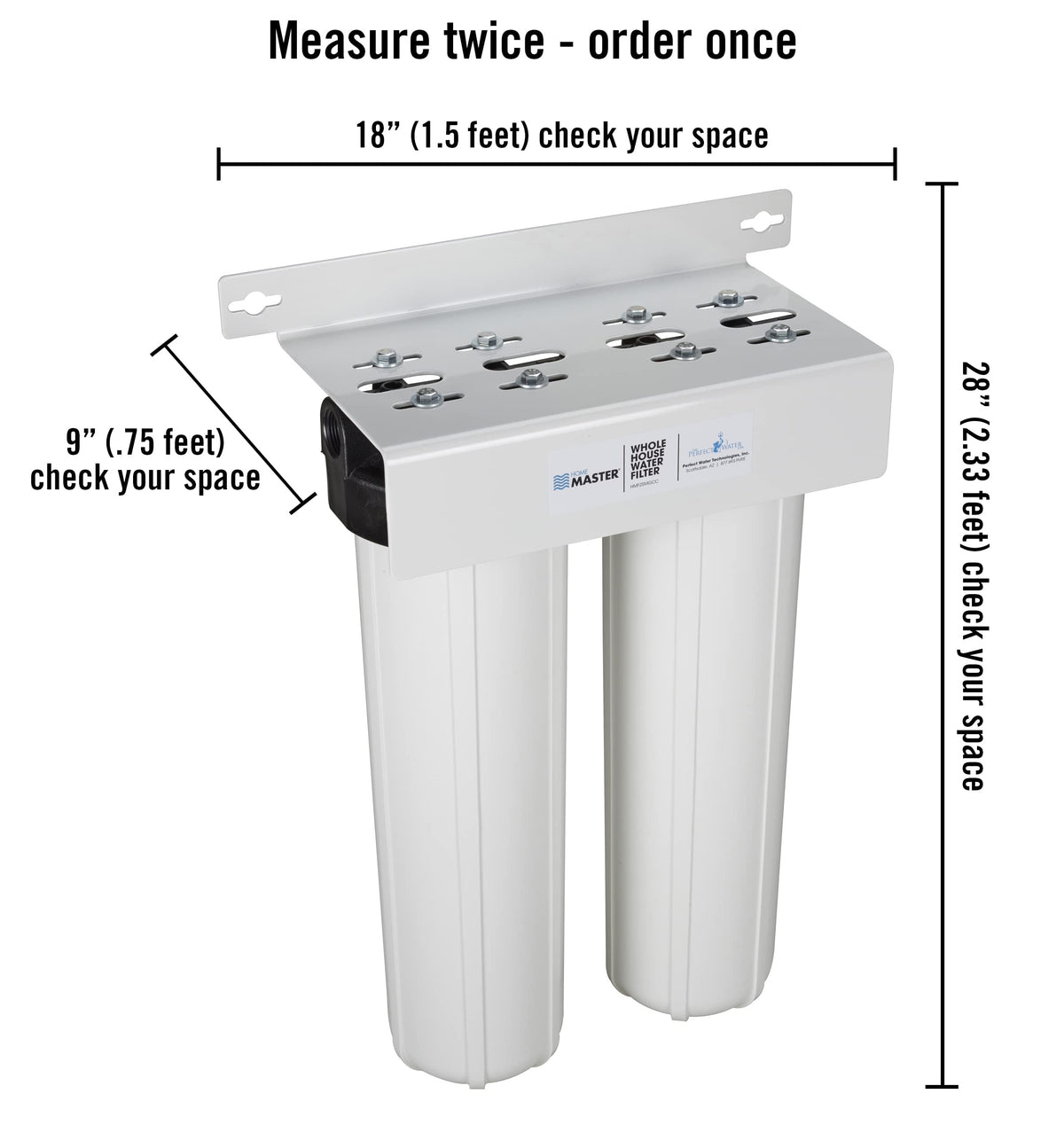 HMF2SmgCC Whole House Water Filter