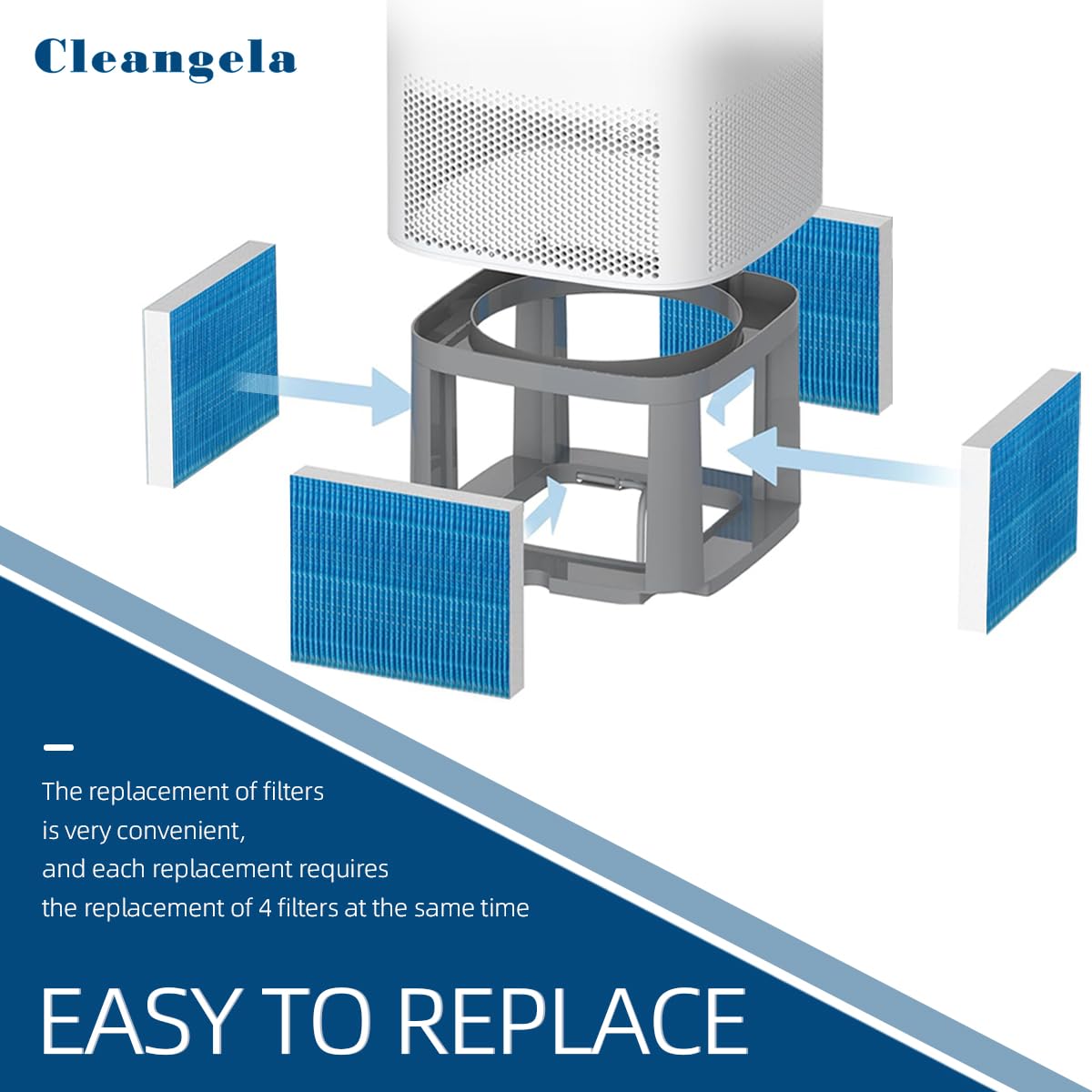 6000S Humidifier Replacement Filter for LEVOIT Superior 6000S Evaporative (6000S -6 Pack)