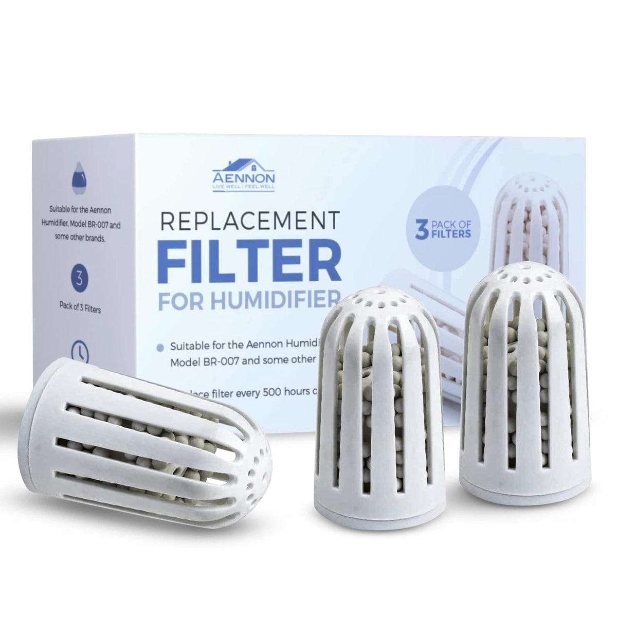 Ultrasonic Universal Humidifier Filter Replacements for Home (Filters)