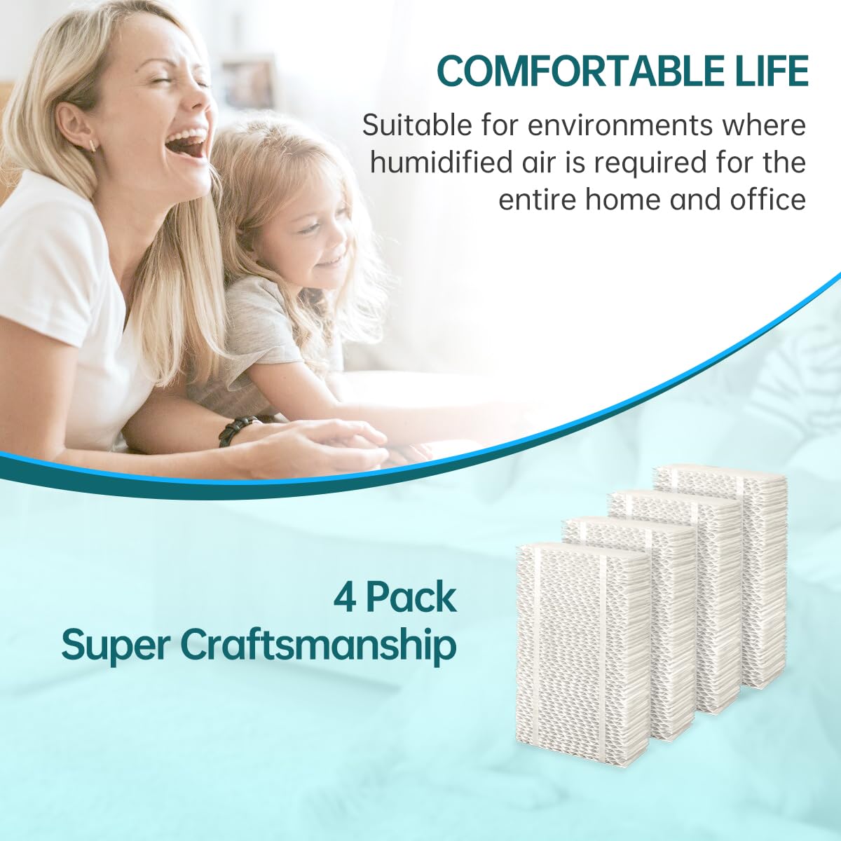 HDC411 Replacement Wicking Humidifier Filter Compatible with AIRCARE Humidifier HDC3120DCN TE3140DSLV
