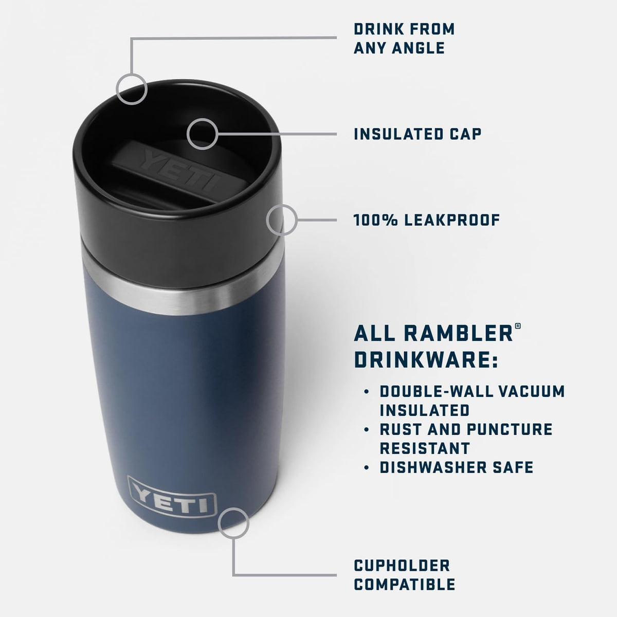 Rambler 12 oz Travel Bottle (12 Ounces / Tropical Pink)