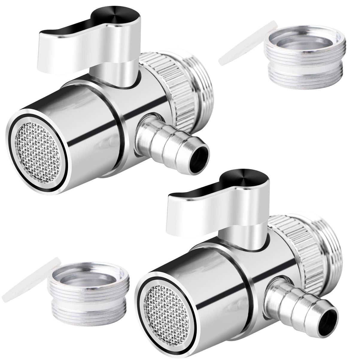 2 Pack Faucet Diverter Valve (9.5mm barb)