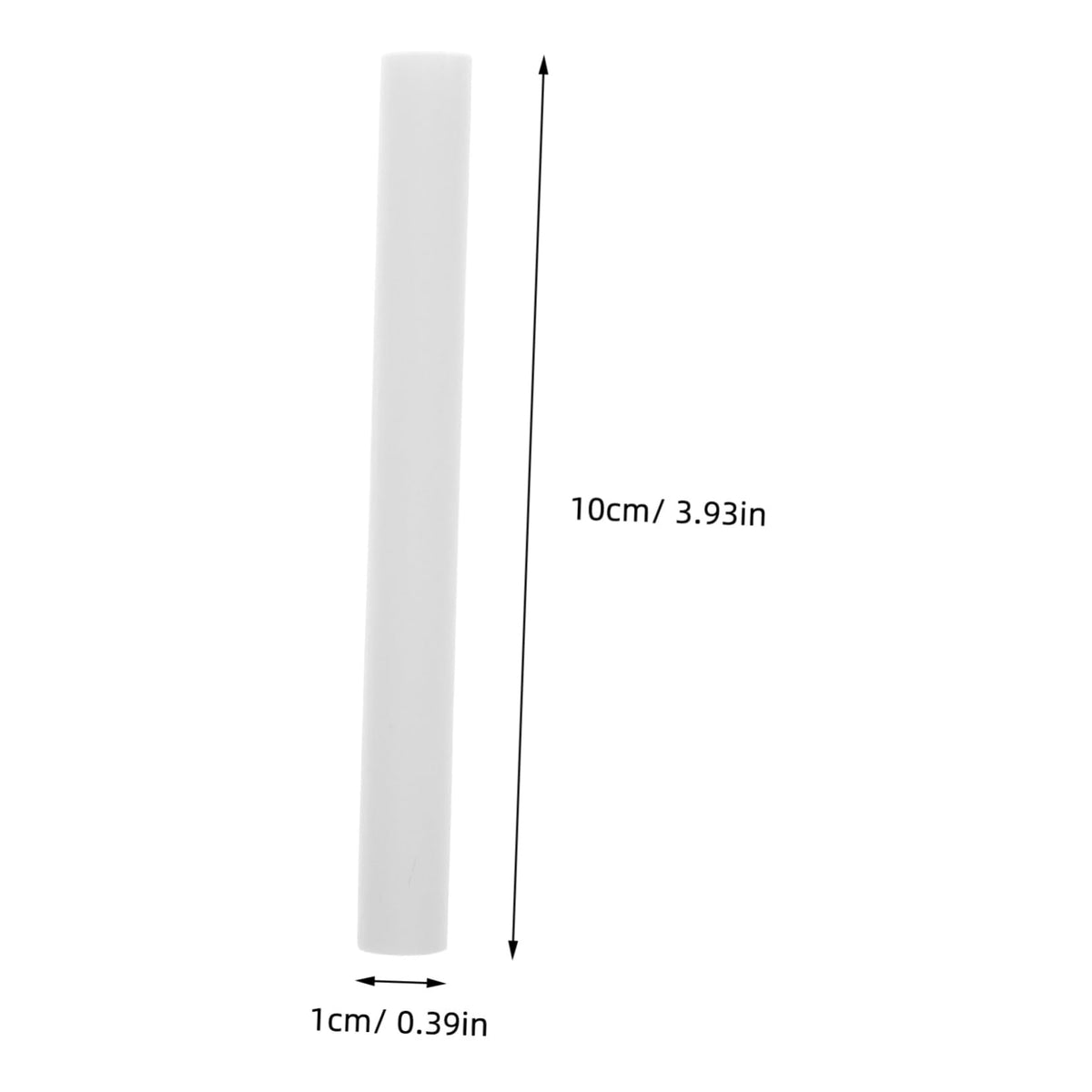50pcs Cotton Sticks Diffuser for Essential Oils Humidifier Filters Humidifier Car Accessory White (10.00X1.00X1.00CM)