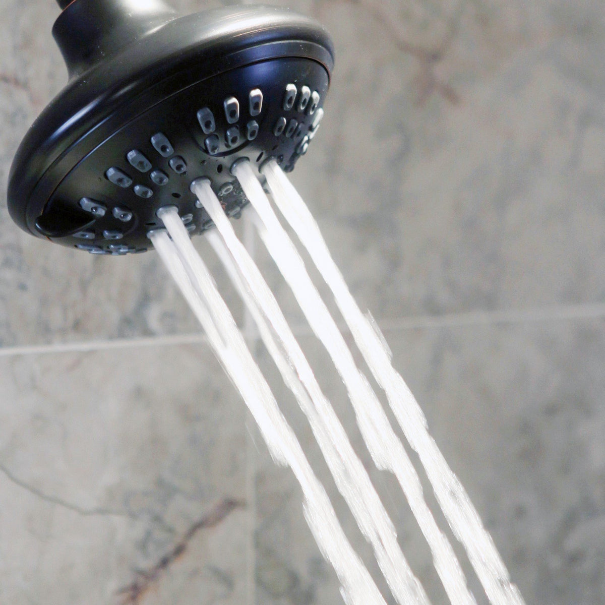 6 Function Luxury Shower Head (Oil Rubbed Bronze / 2.5 GPM)