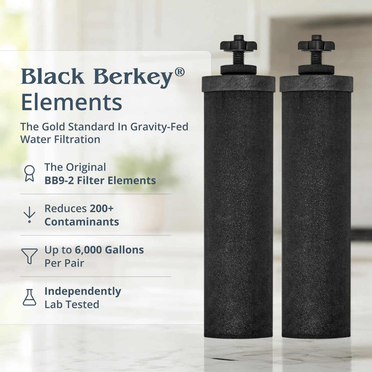 Royal Berkey 3.25 Gal Gravity Water Filter System with BB9
