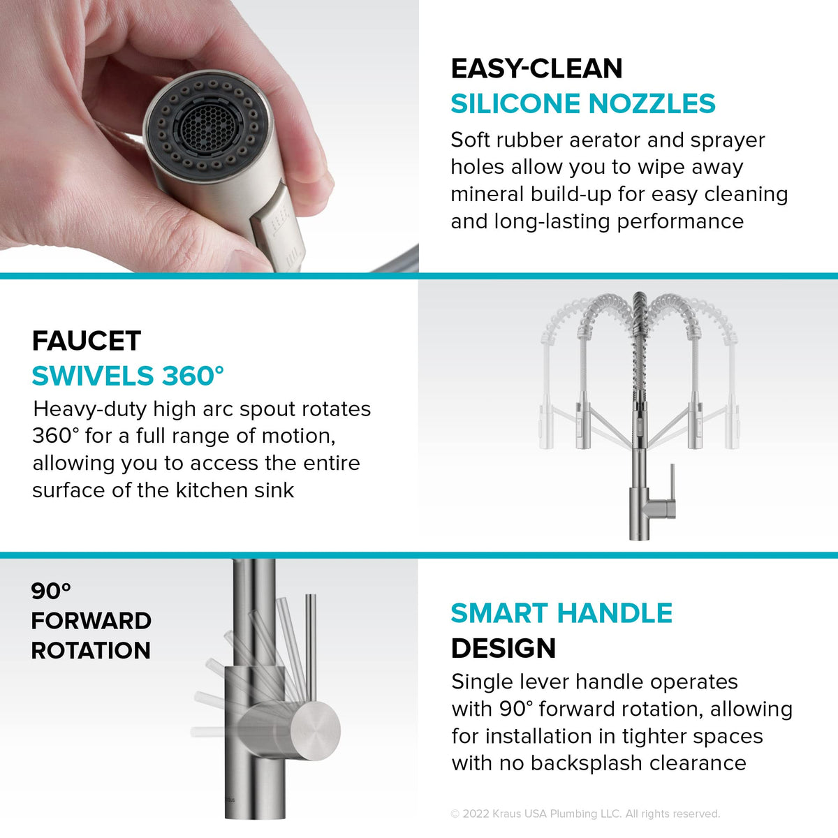 Oletto Touchless Sensor Commercial Pull (Matte Black / Touchless Commercial Style)