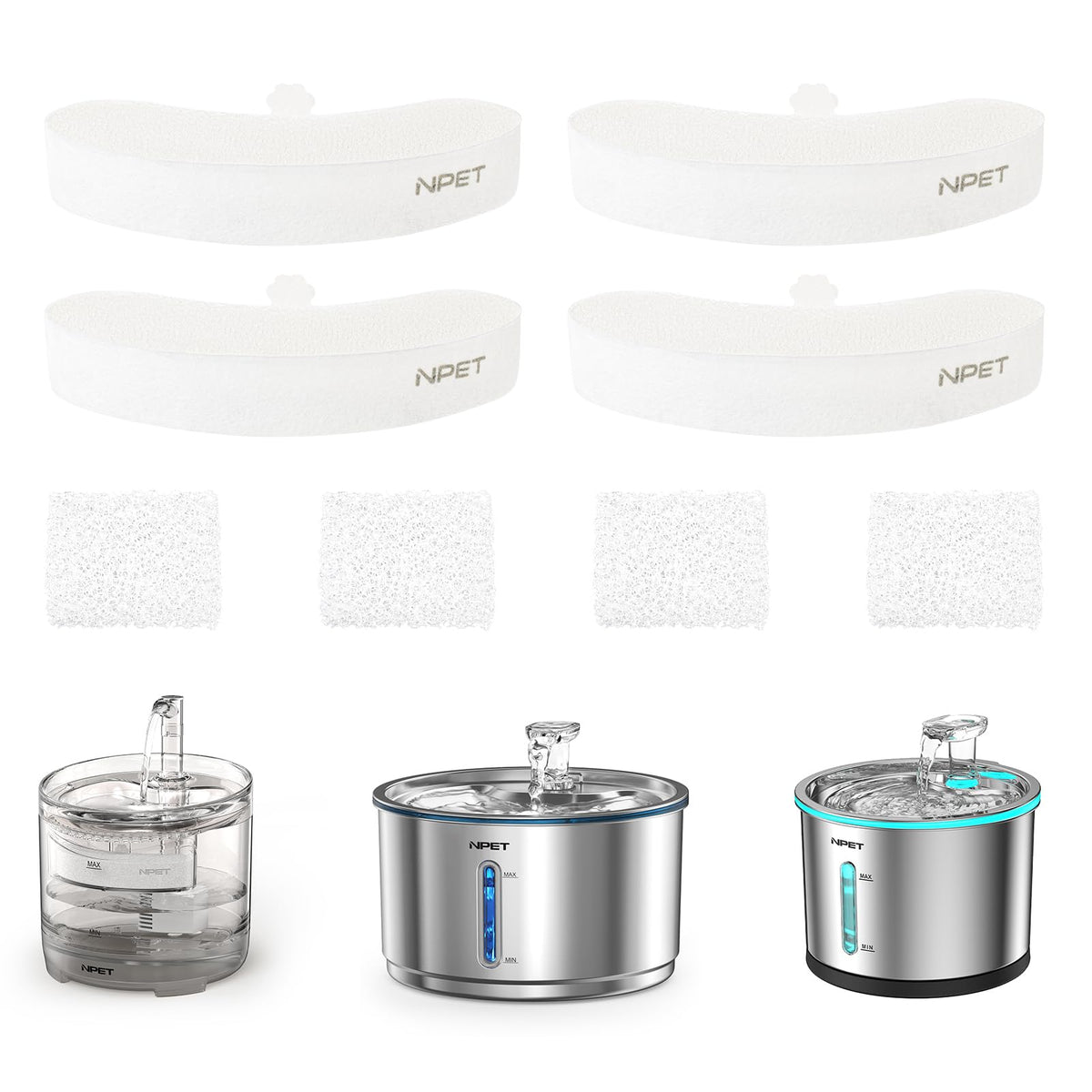Replacement Filters for Cat Water Fountain WF050