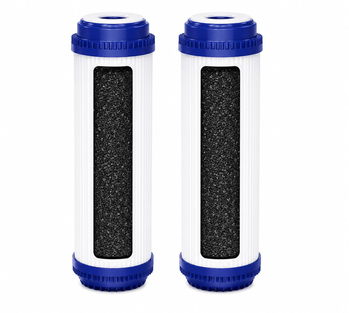10x2.5 Granular Carbon for EcoPure EPW2000 Universal Fit (Granular Carbon, 2 Pack)