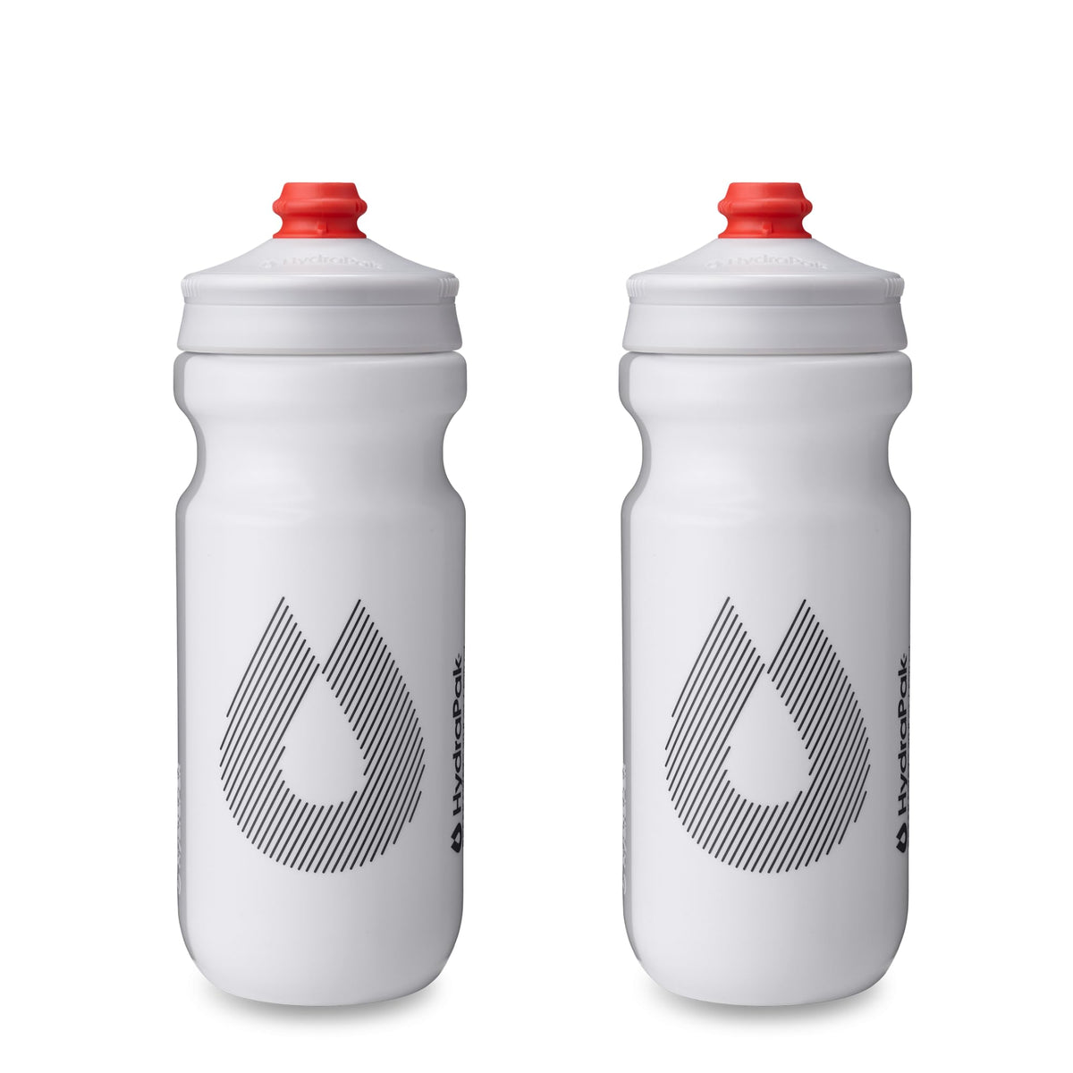 Breakaway Surge Lightweight Bike Water Bottle (White / 20 Ounces (Pack of 2))