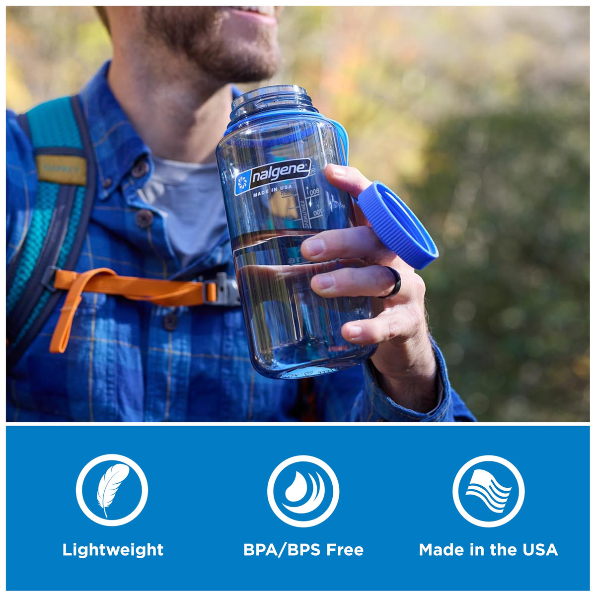 32 oz Wide Mouth Water Bottle (Aliens / 32 Ounces)