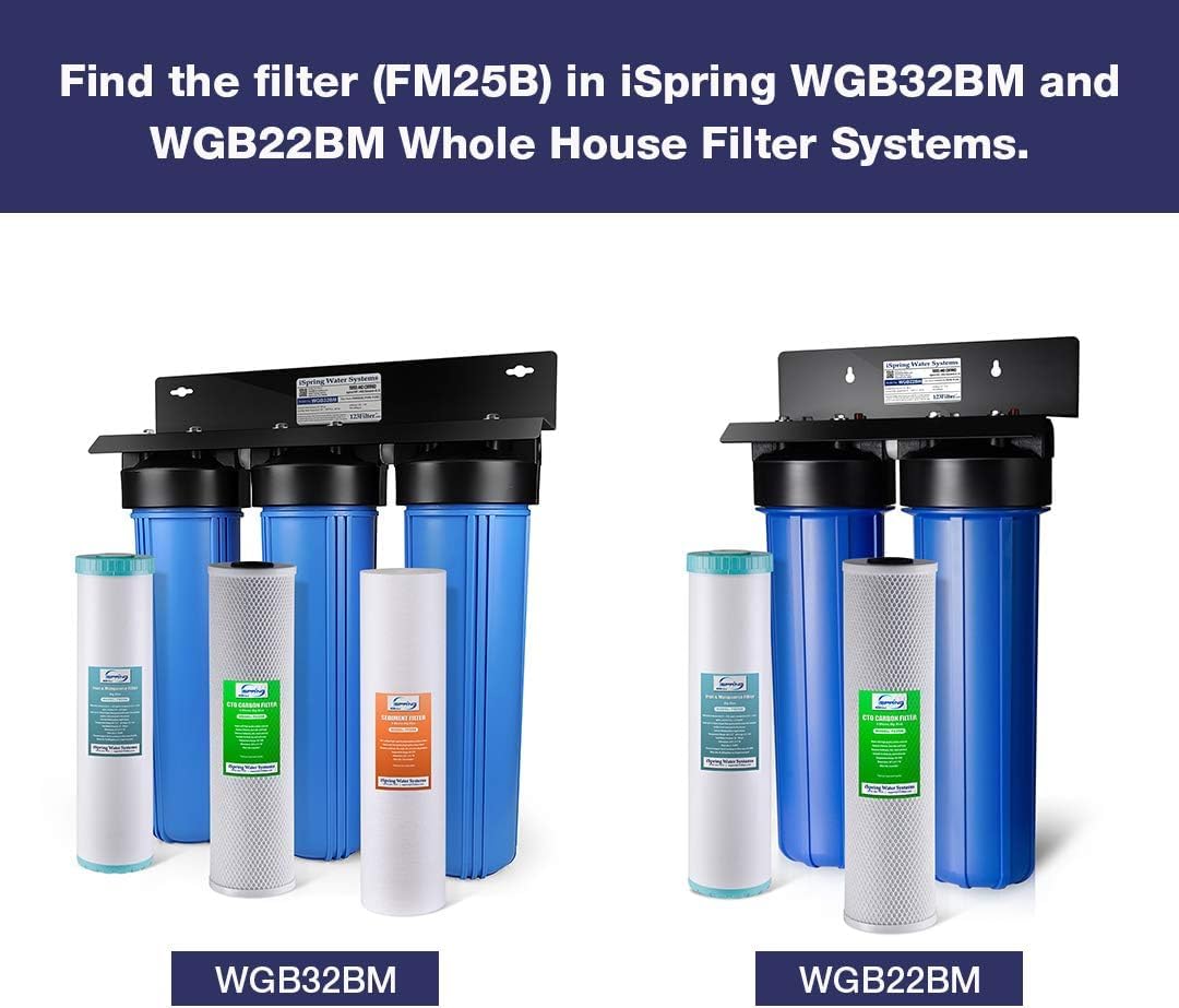 FM25B Whole House Water Filter Cartridge (Singe Stage / 1)
