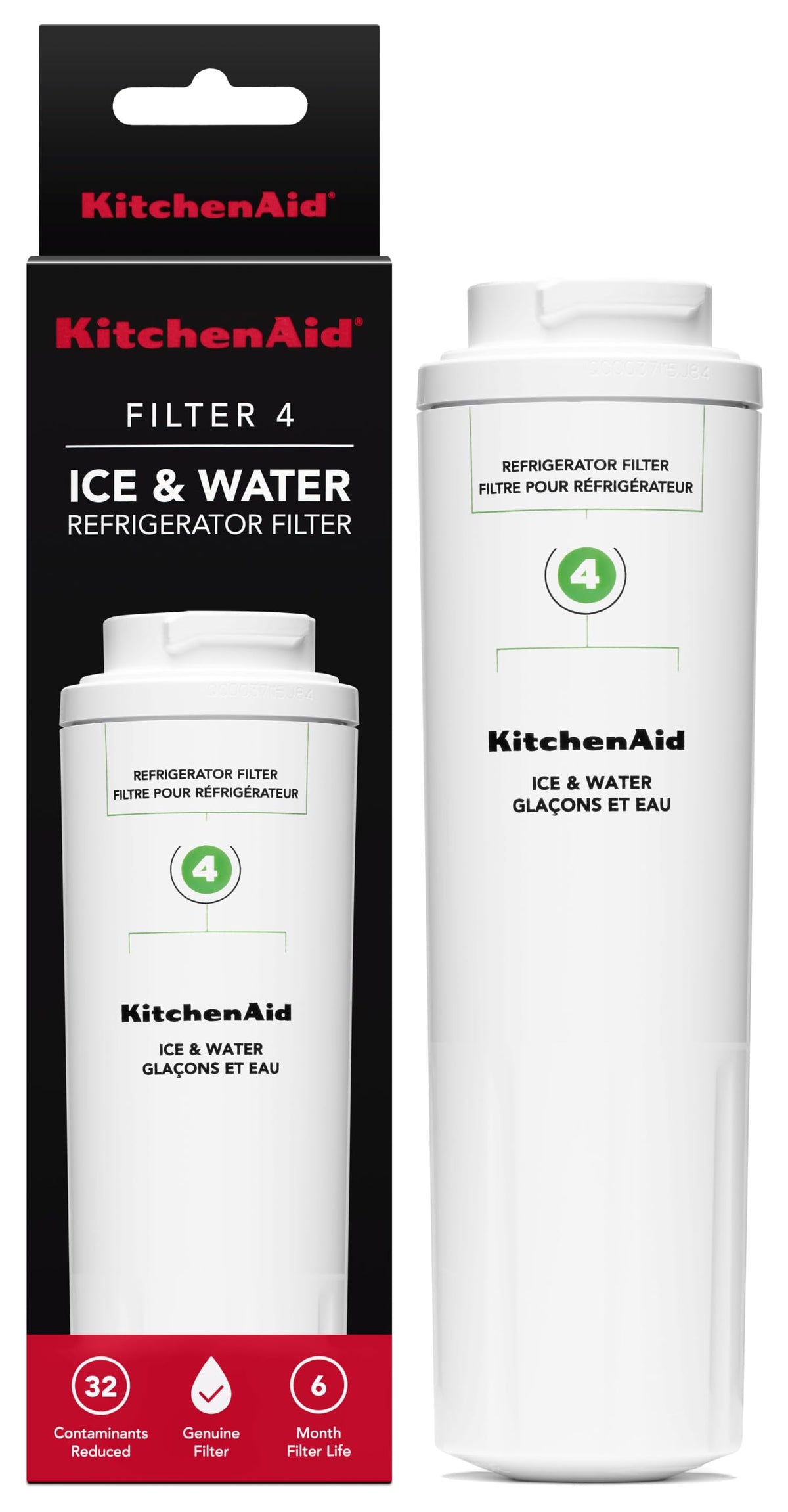 Refrigerator Ice & Water Filter 4 KAD4RXD1 (Small)