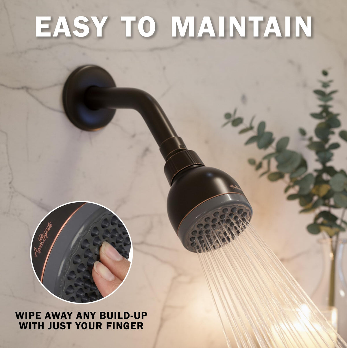 High Pressure Shower Head (Oil Rubbed Bronze / 2.5 GPM)