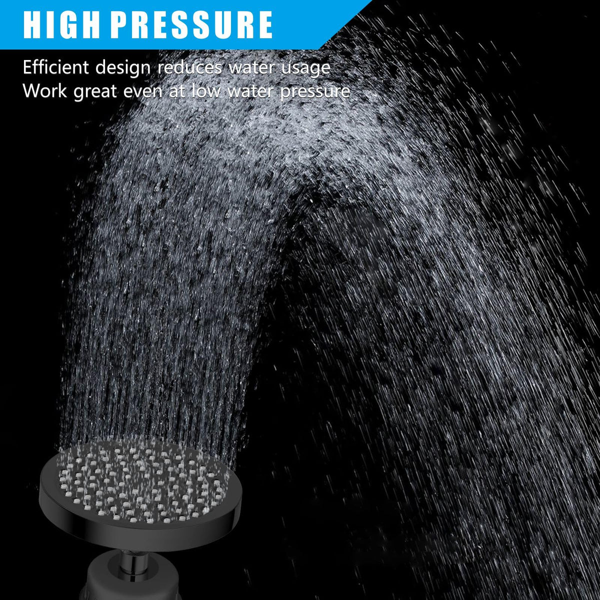 Filtered Shower Head (Matte Black)