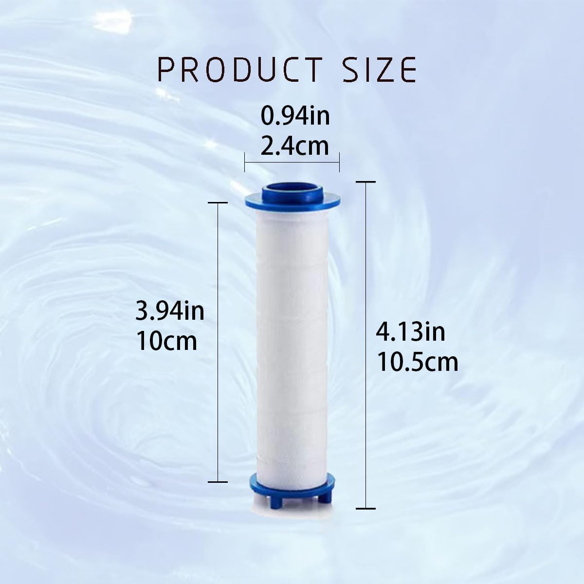 10 20 Pcs ShowerHead Filters (4.13in/10.5cm / A10*pc)