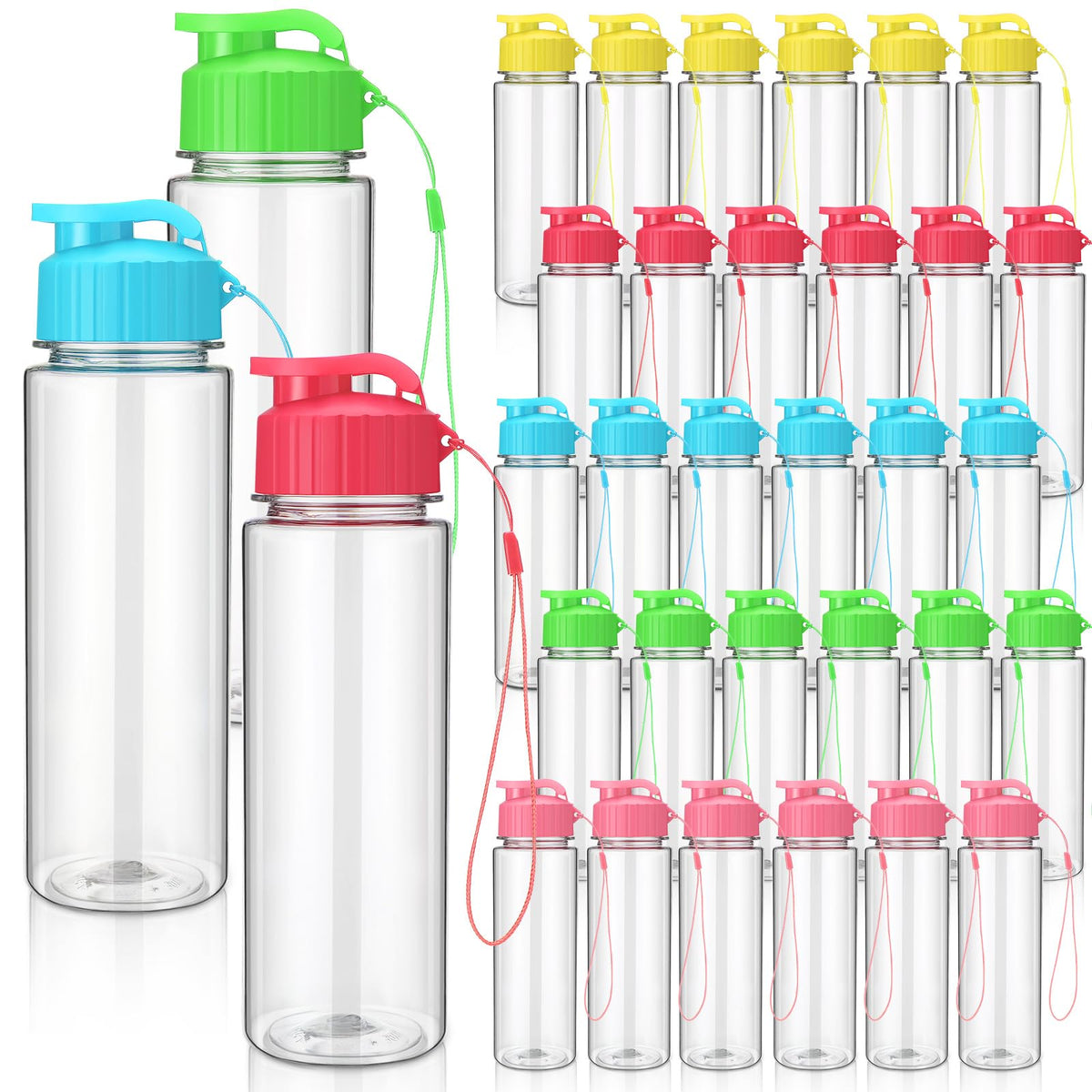30 Water Bottle Bulk (Cool Color / Classic)