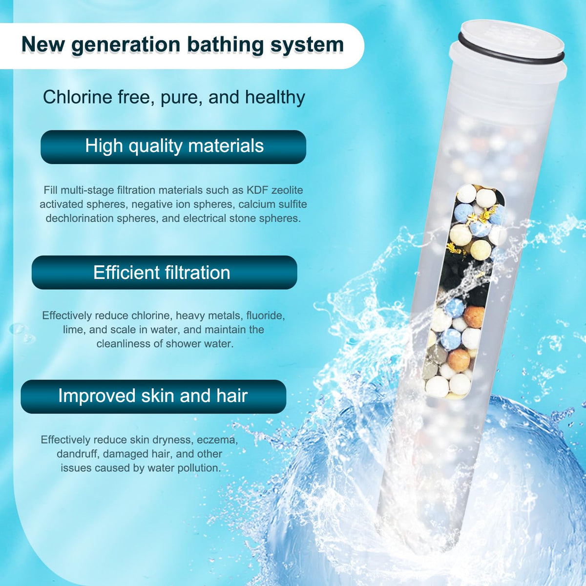 Water Filter Compatible with MakeFit SSJ731 (2 PCS)