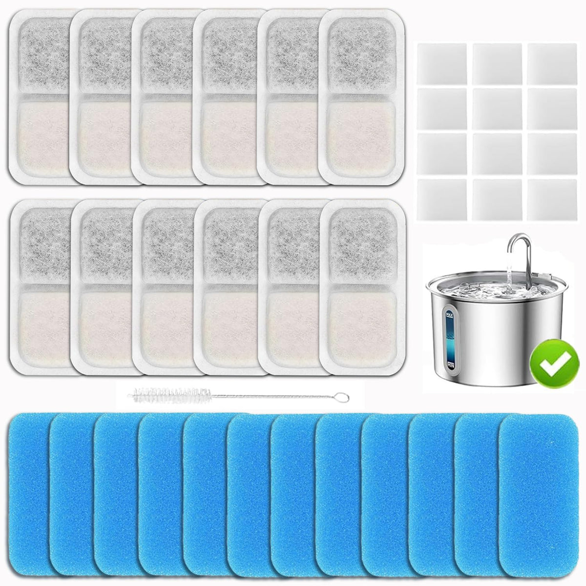 Pet Fountain Filters Fit for oneisall PWF