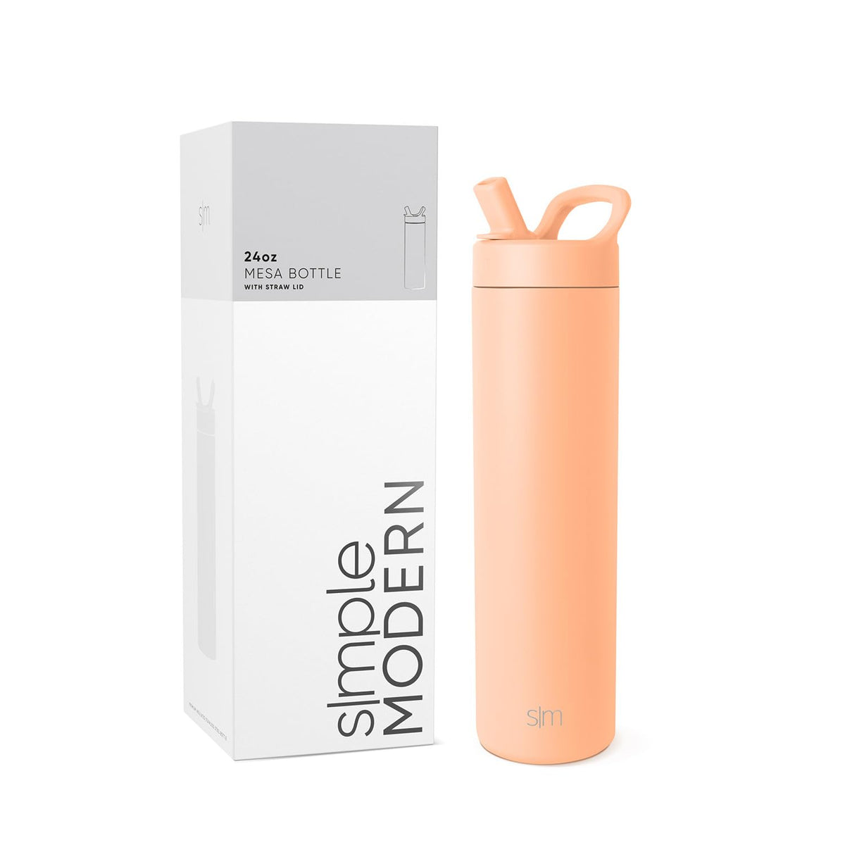 Water Bottle with Straw lid (Bellini)