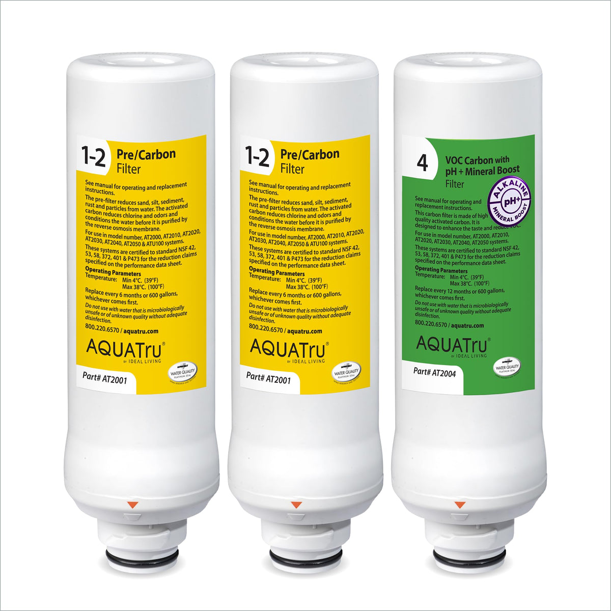 AquaTru Filter pH+ 1yr Supply (AquaTru Classic pH+ 1yr Supply)